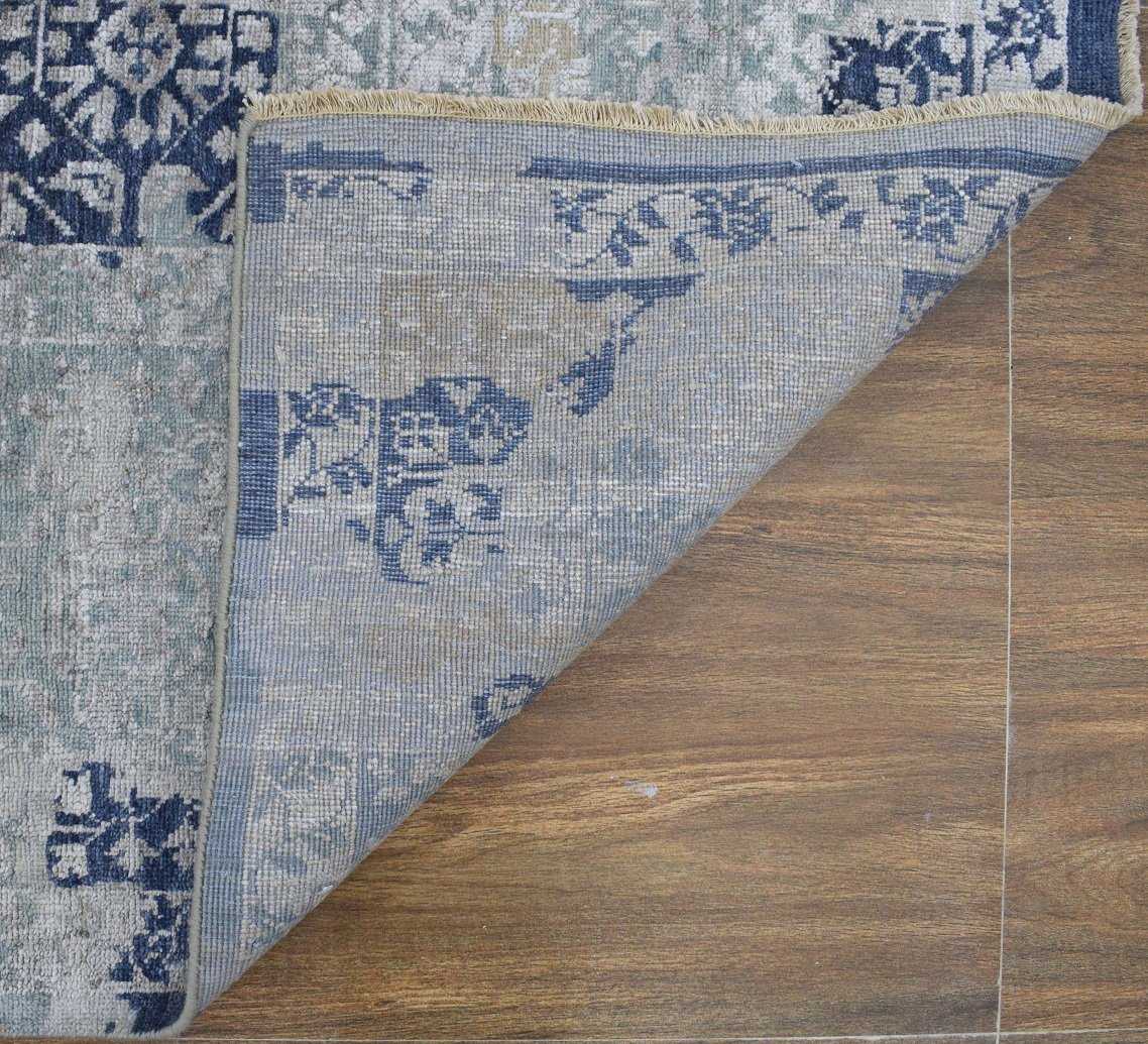 Traditional Handmade Silk and Wool  8x10 Area Rug | TRD1635810 - Image 10