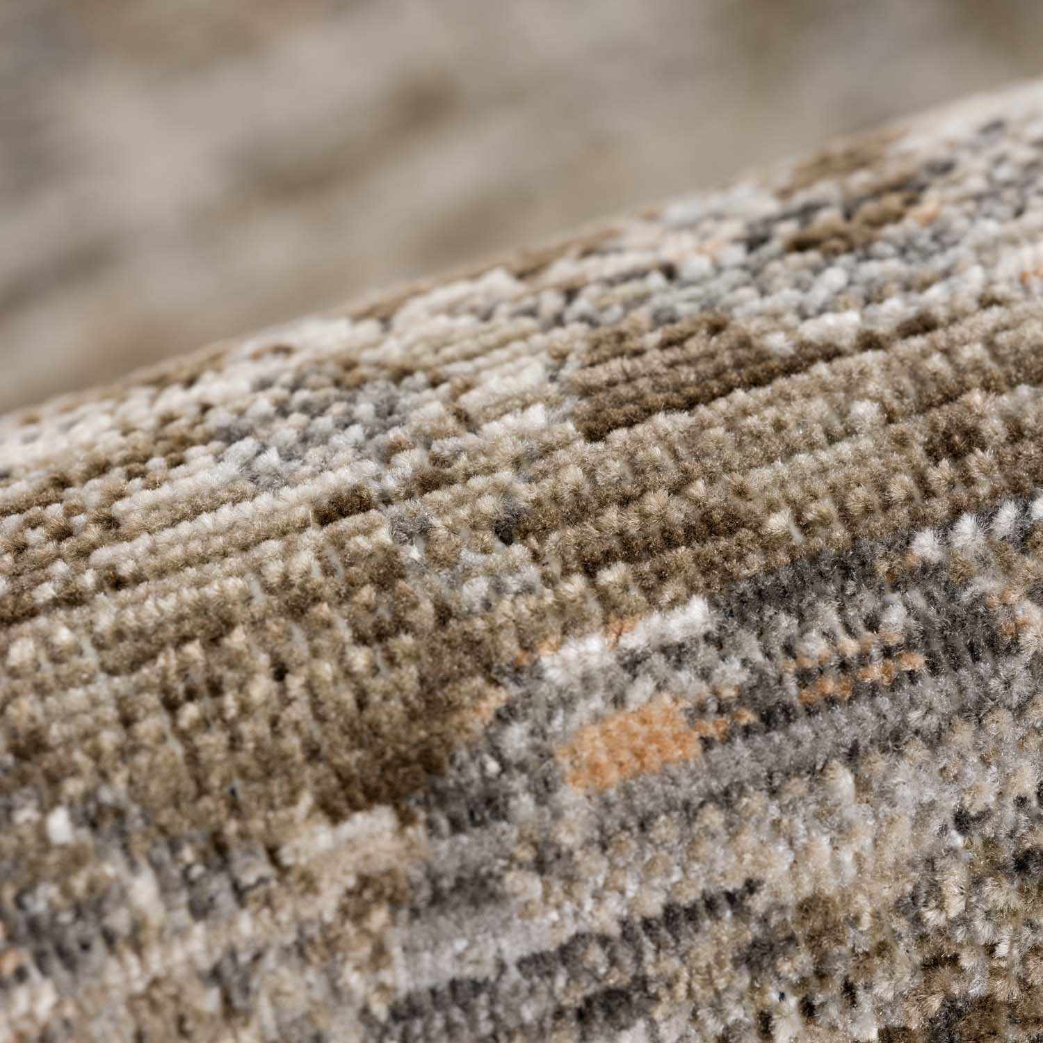 Aistys Washable Beige And Brown Machine Woven Outdoor Rug - Image 15