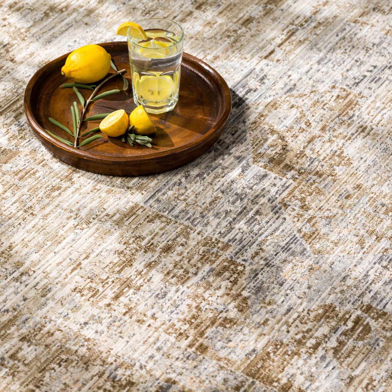Aistys Washable Beige And Brown Machine Woven Outdoor Rug - Image 23