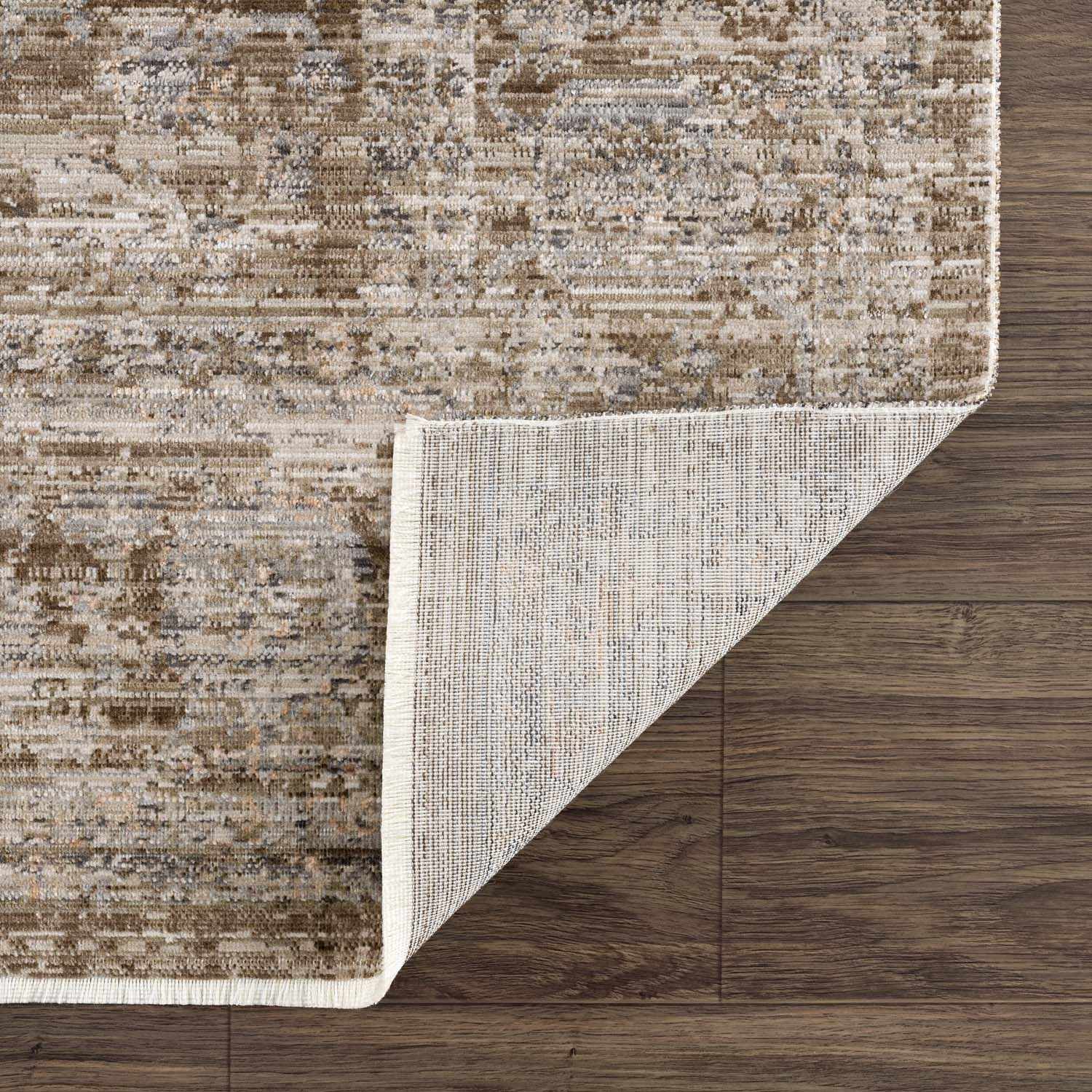 Aistys Washable Beige And Brown Machine Woven Outdoor Rug - Image 6