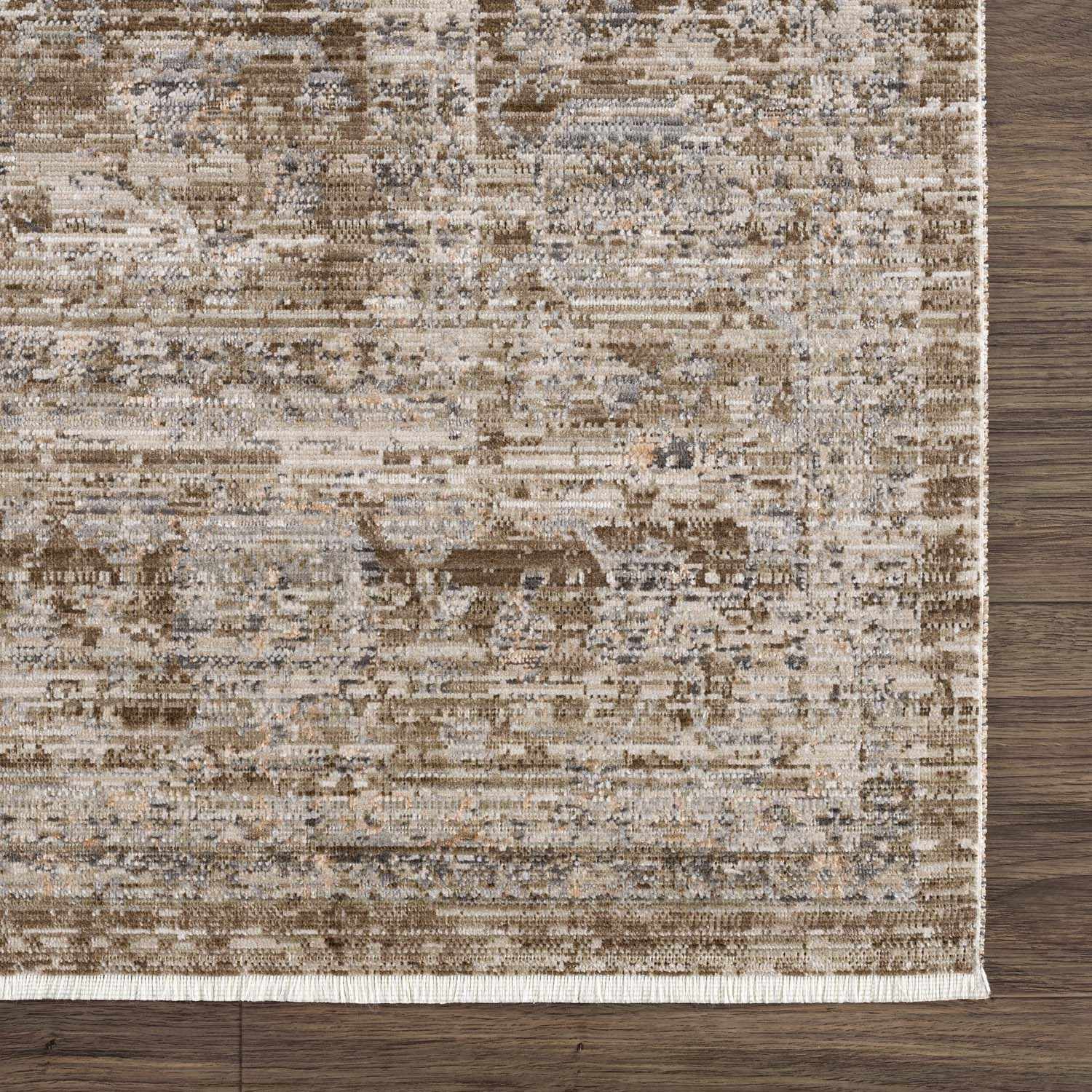 Aistys Washable Beige And Brown Machine Woven Outdoor Rug - Image 8