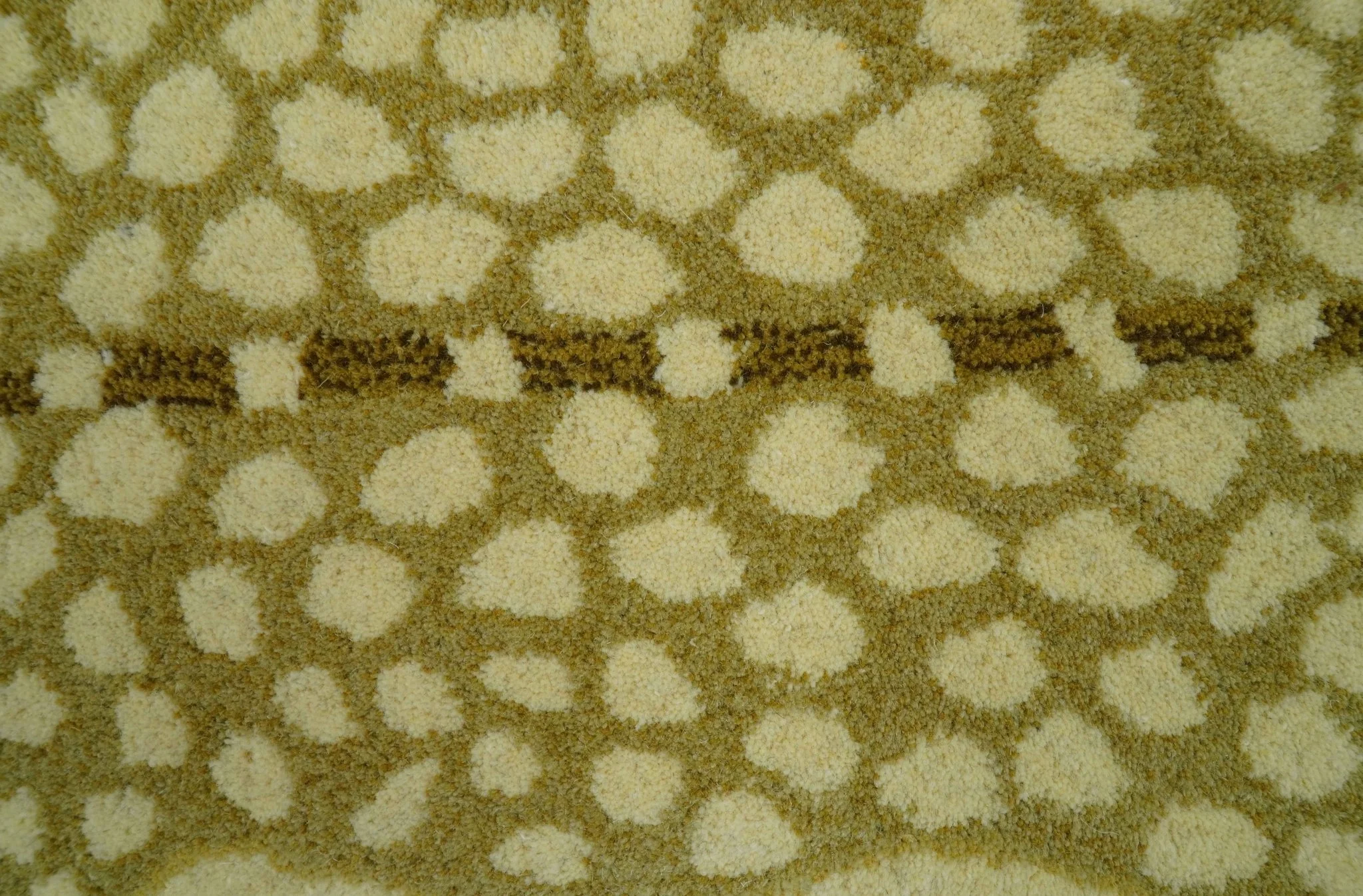 Animal Giraffe Brown Hand Tufted 2x3 Wool Area Rug - Image 4