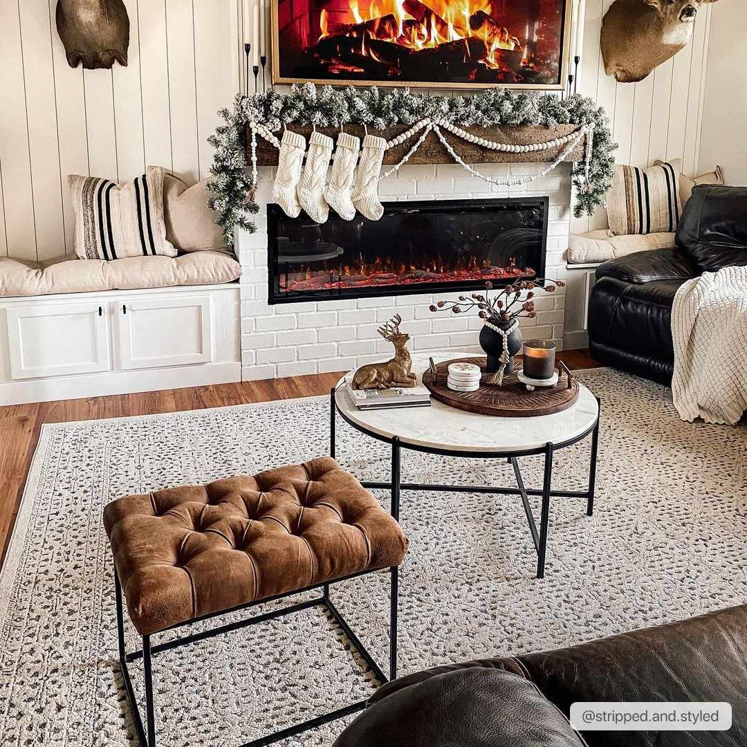 Antique Design Beige and Charcoal Traditional area rug - Image 3