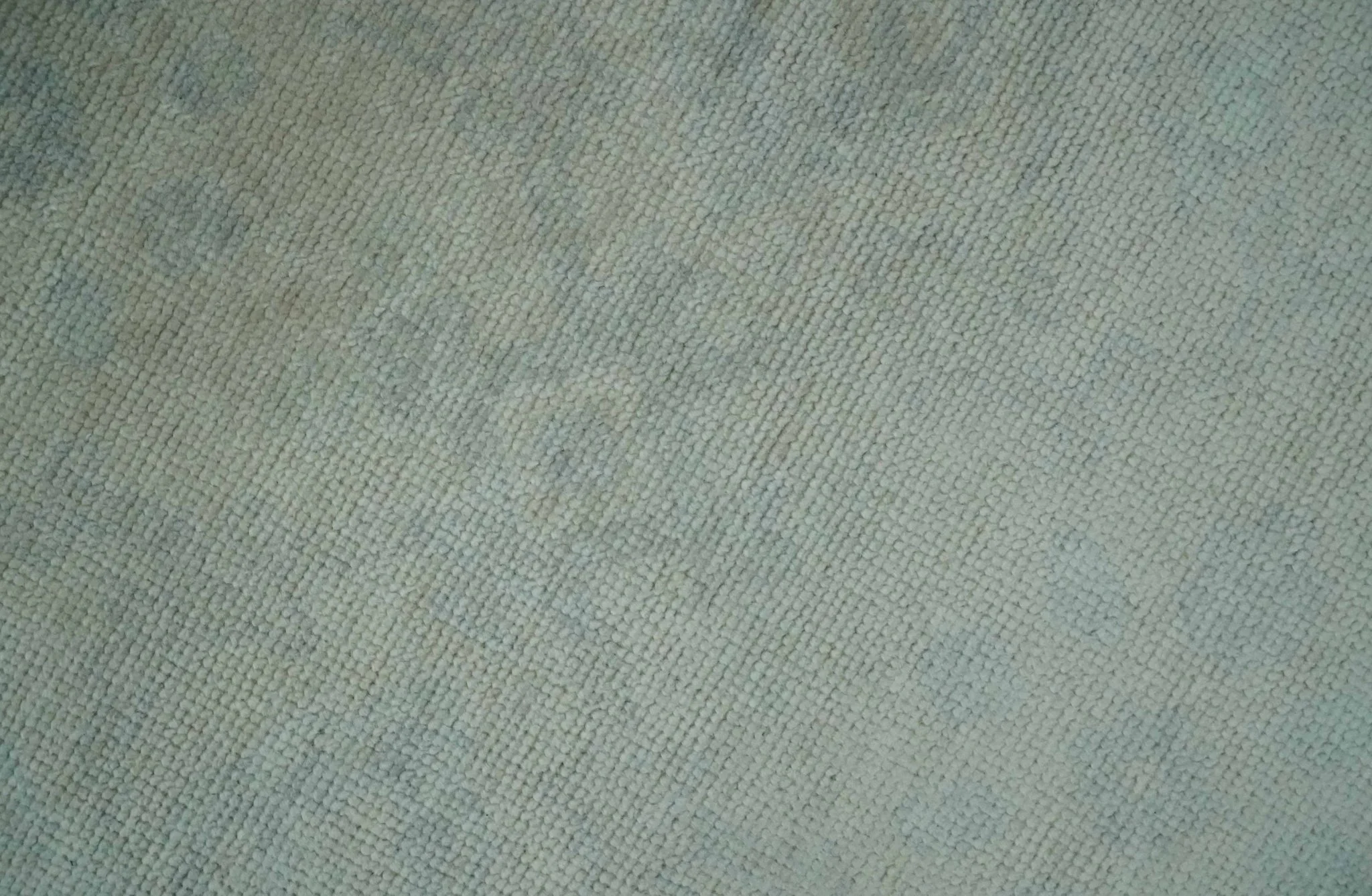 Antique look Beige and Gray Hand Knotted Oriental Oushak 8x10 wool Area Rug - Image 4