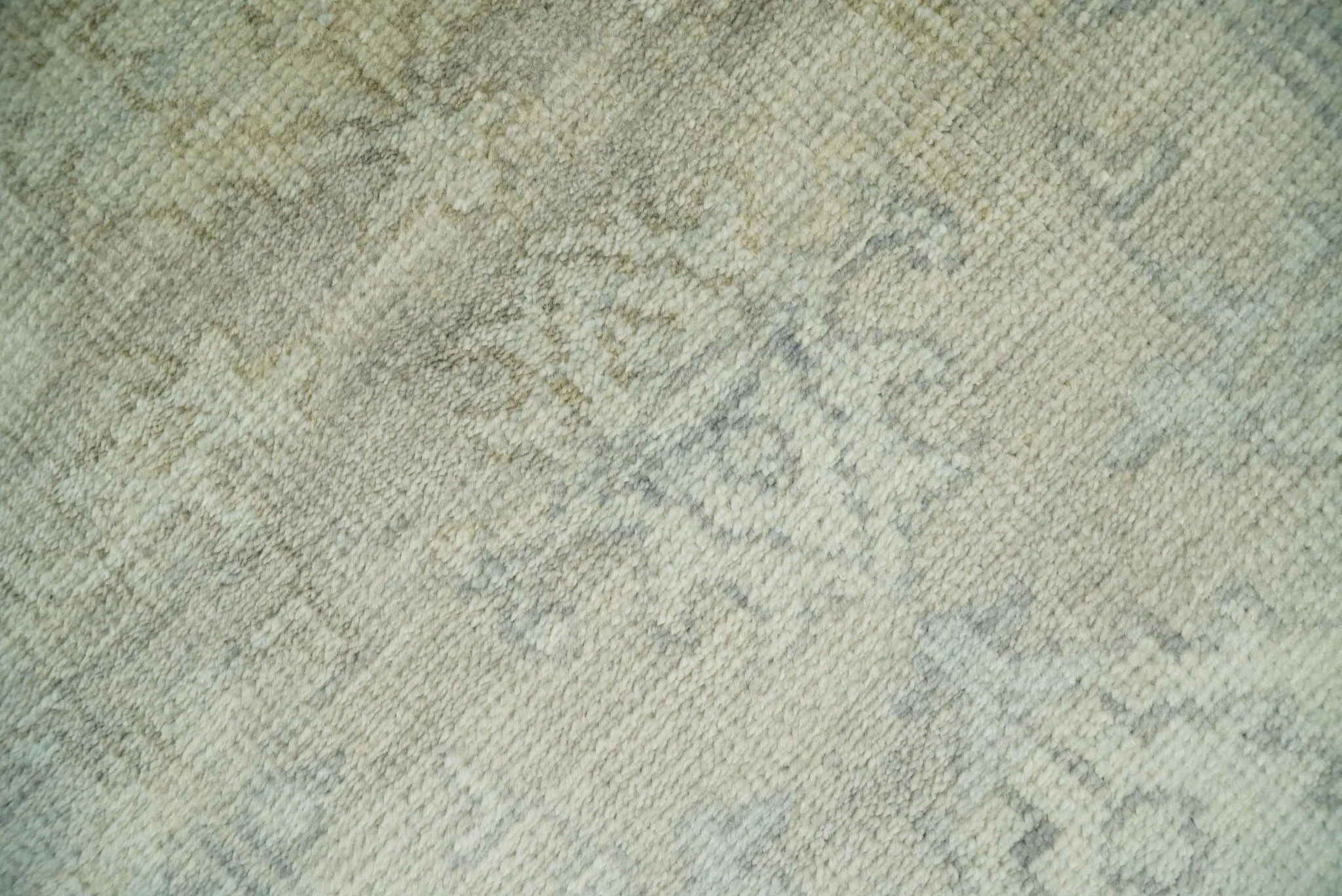 Antique Persian 2x3 Beige and Gray Hand Knotted Entryway Wool Area Rug | TRD2954723 - Image 5