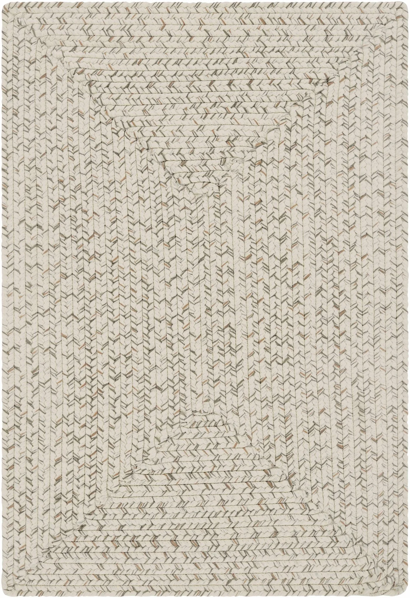 Beige and Brown Chevron Design Jute Braided Outdoor safe area Rug - Image 11