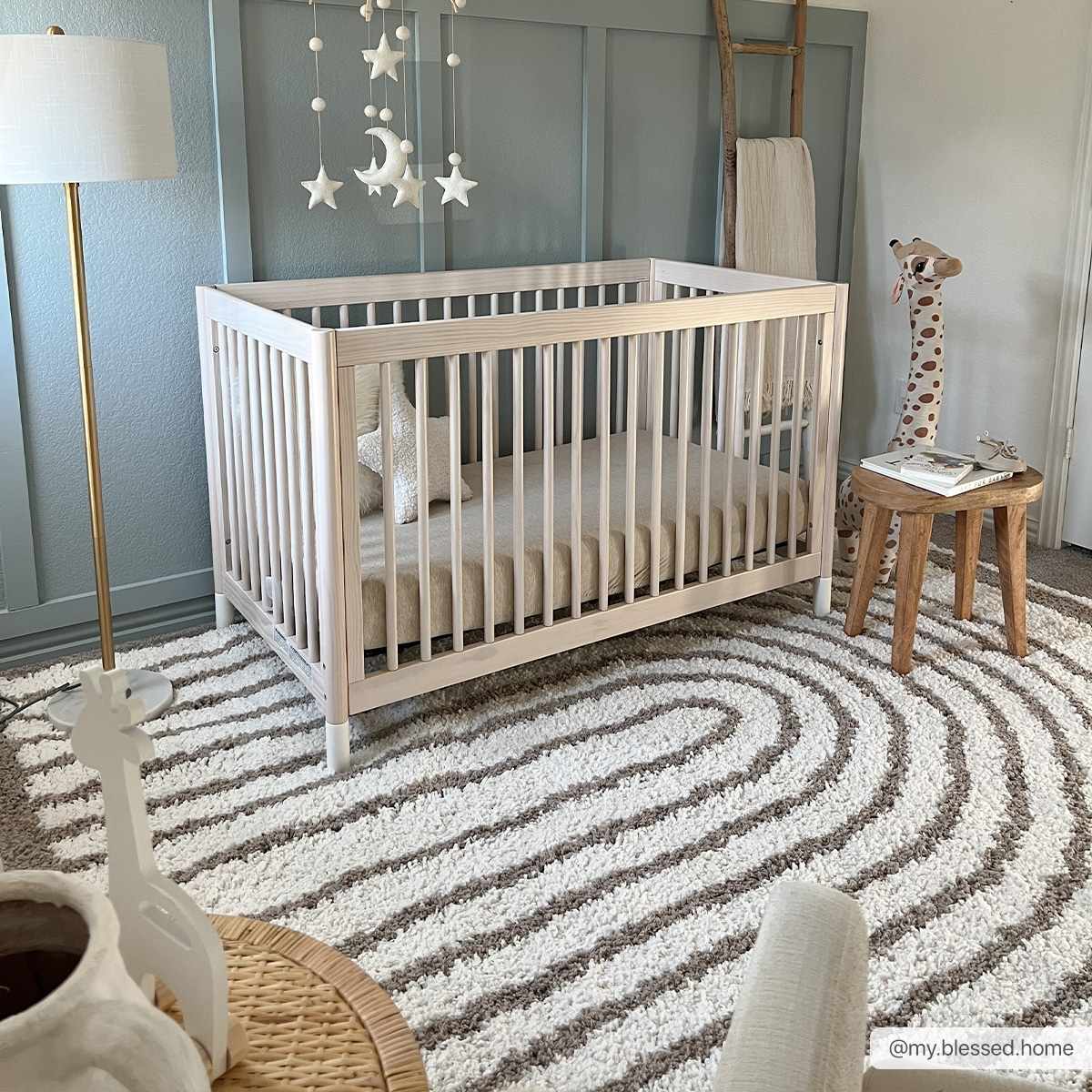 Beige And Brown Modern Style Area Rug - Image 3