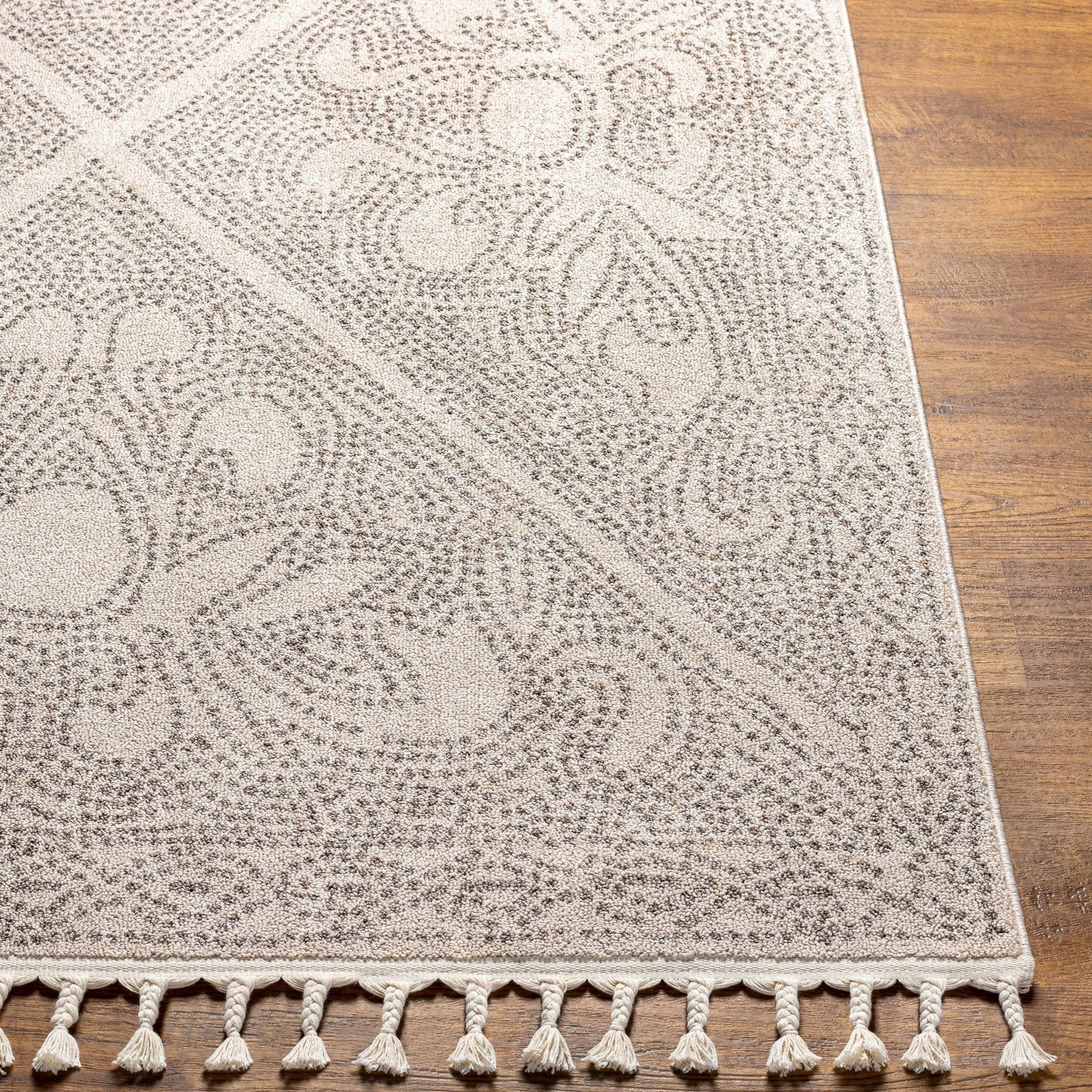 Beige and Brown Contemporary Large Design Area Rug - Image 11