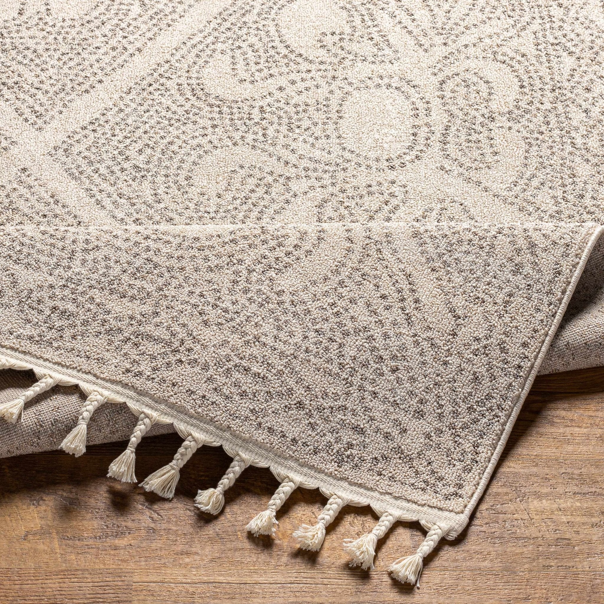 Beige and Brown Contemporary Large Design Area Rug - Image 13
