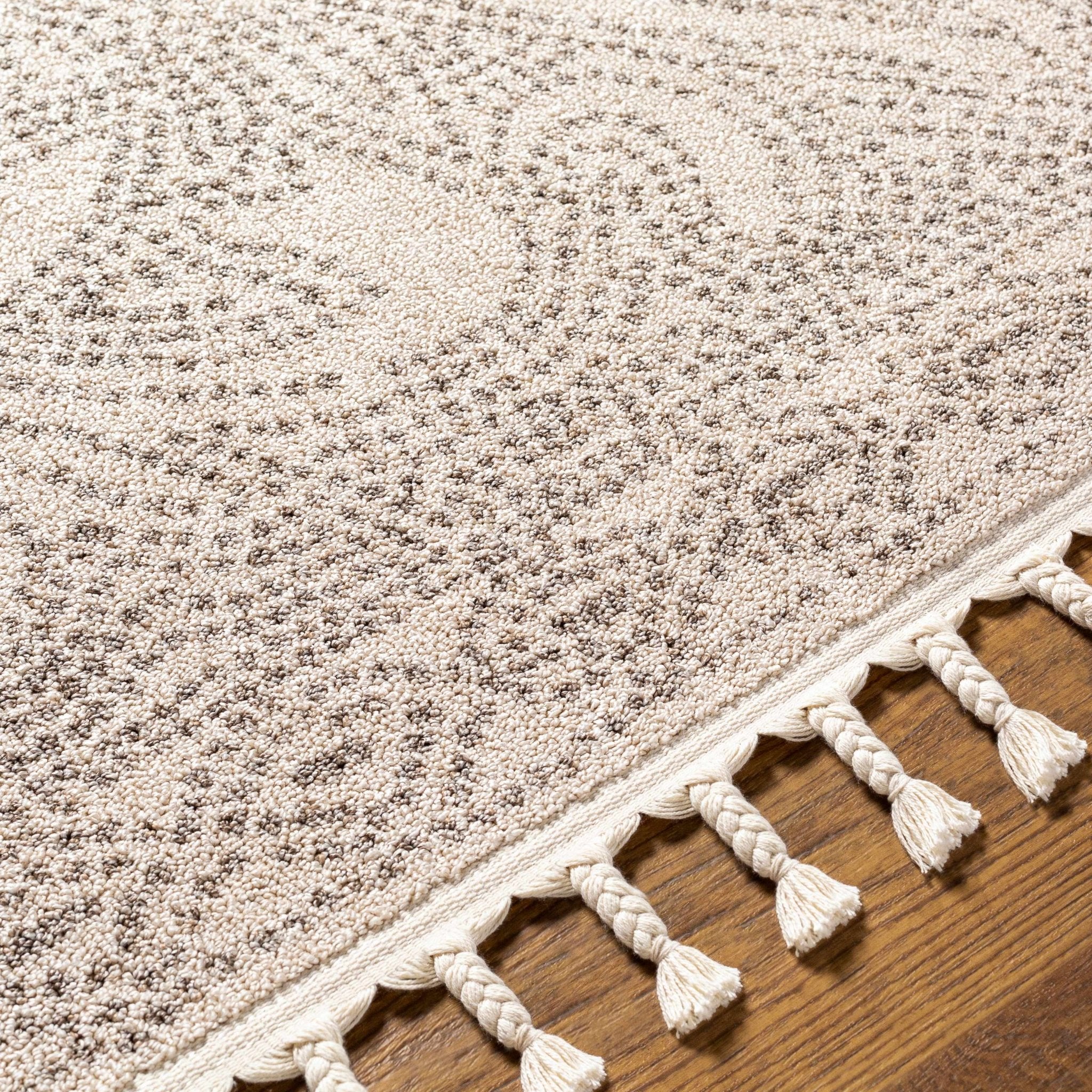 Beige and Brown Contemporary Large Design Area Rug - Image 14
