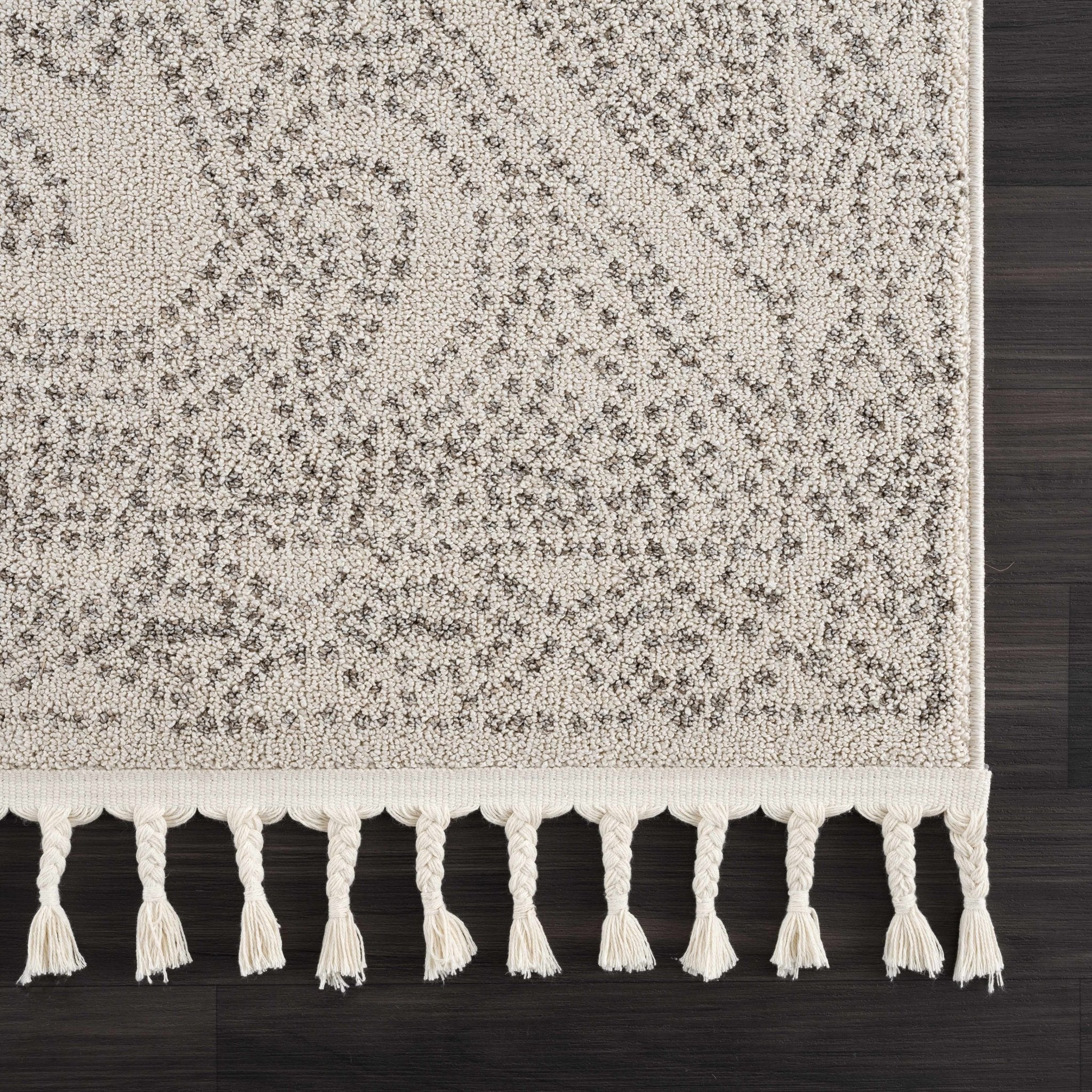 Beige and Brown Contemporary Large Design Area Rug - Image 7