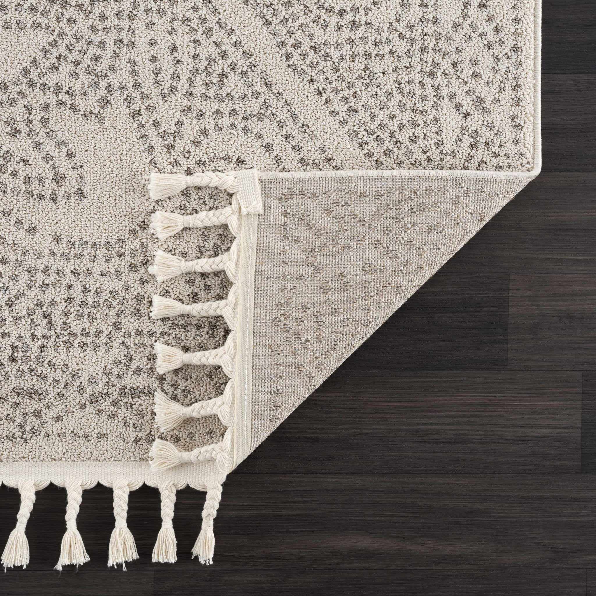 Beige and Brown Contemporary Large Design Area Rug - Image 9