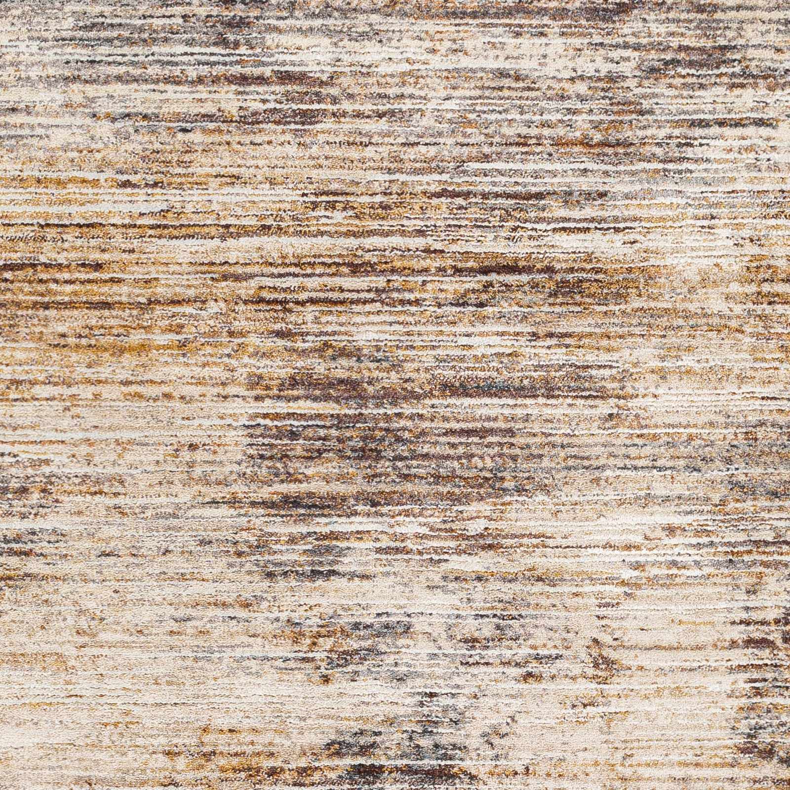 Beige And Ivory Contemporary Style Machine Woven Rug - Image 3