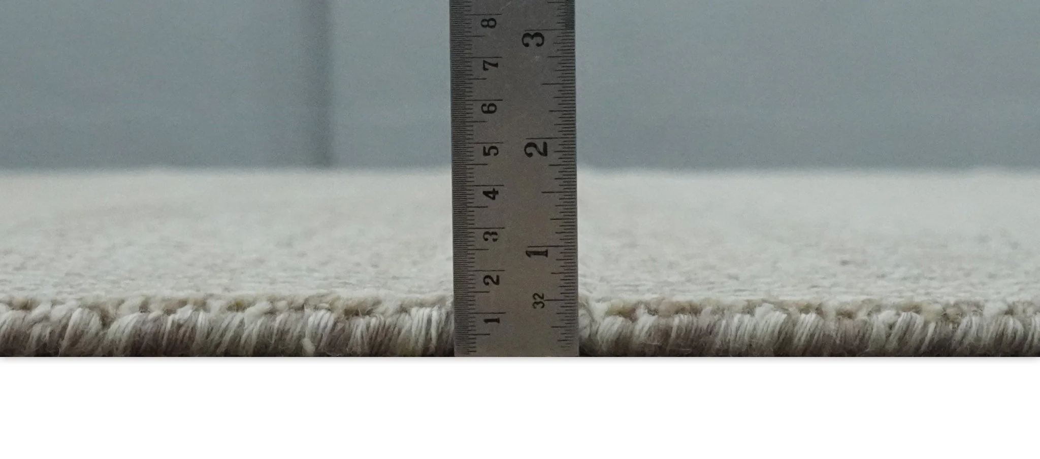 Custom Made Contemporary Brown and Ivory Hand Knotted Rug Area Rug - Image 8