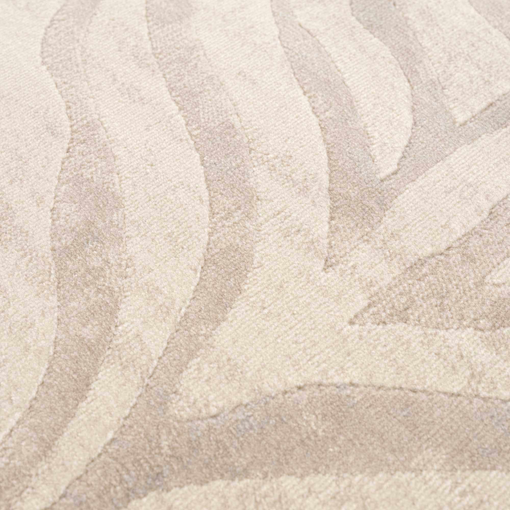 Beige and Tan Modern Zebra Skin Print Area Rug - Image 10