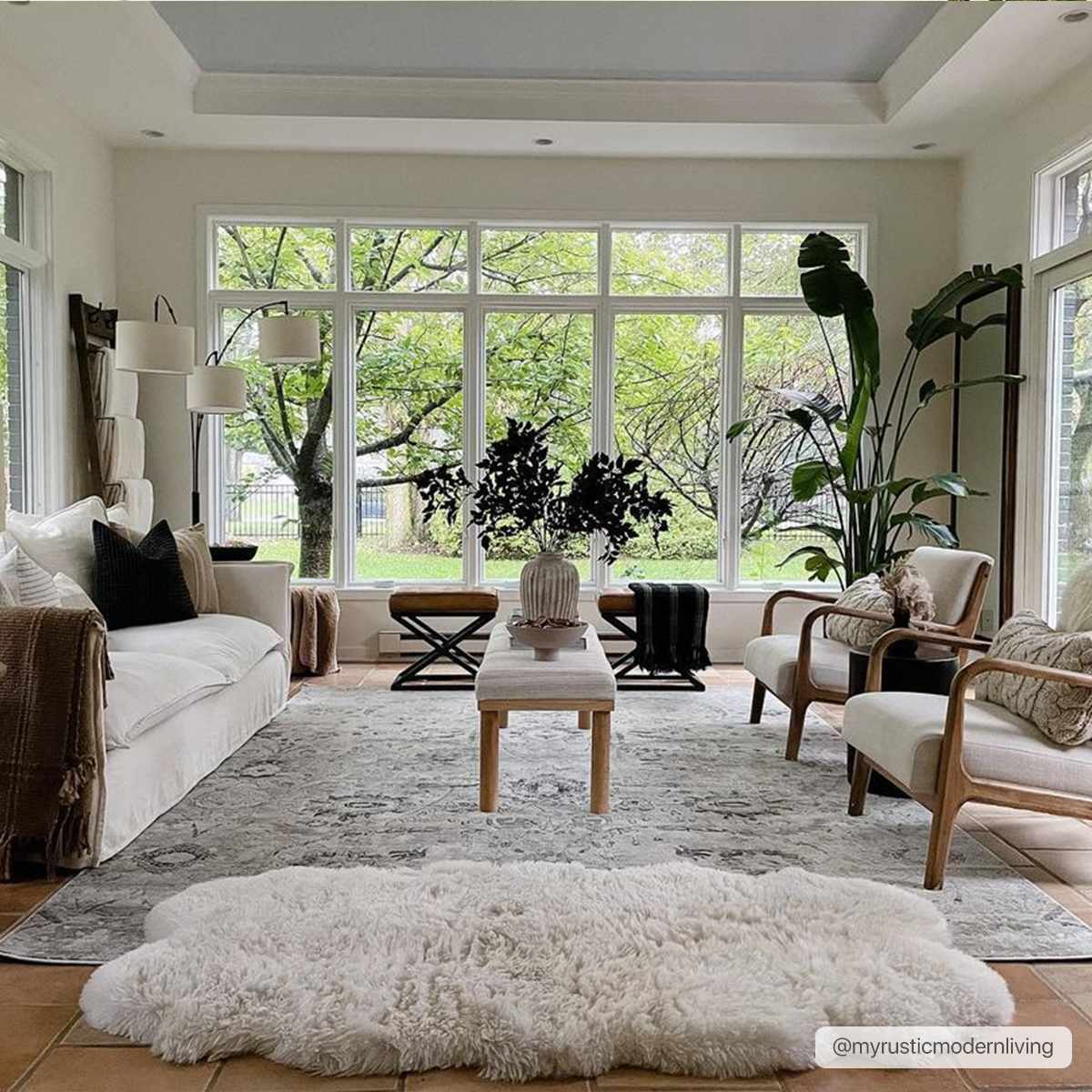 Beige, Gray and Charcoal Antique look Traditional Design area rug - Image 3