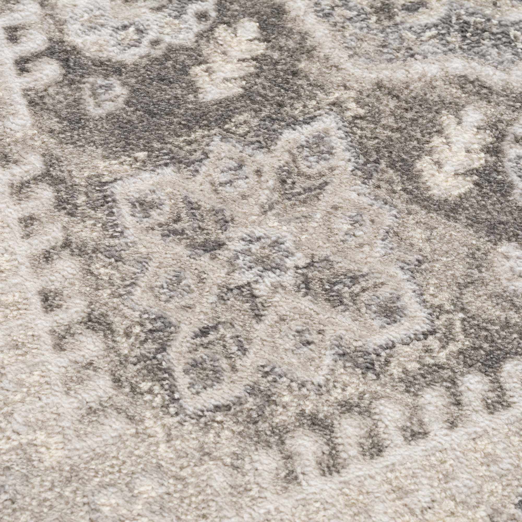 Premium look Beige, Gray and Taupe Traditional Heriz Medallion area rug - Image 10