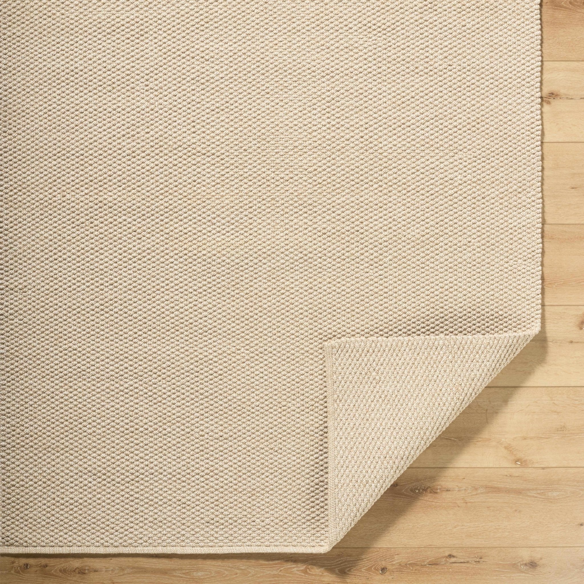 Beige Hand Woven Modern Style Jute Rug - Image 7