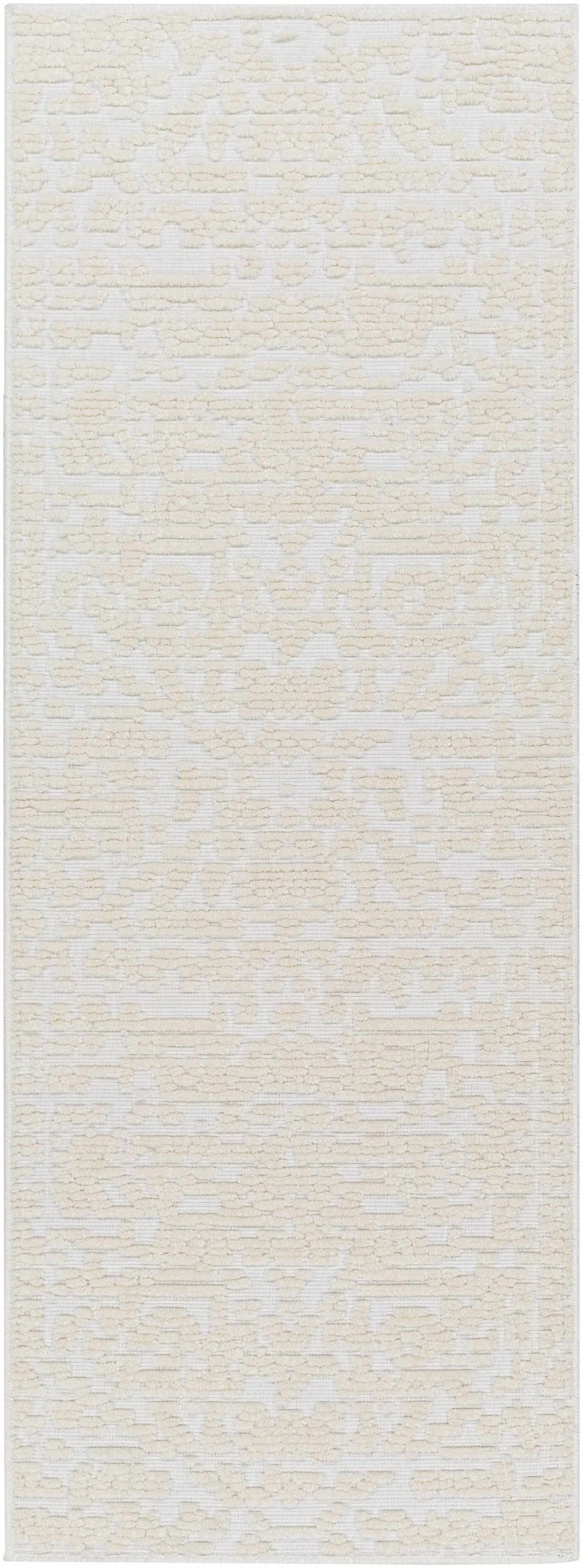 Beige Texture Traditional Medallion washable area Rug - Image 8