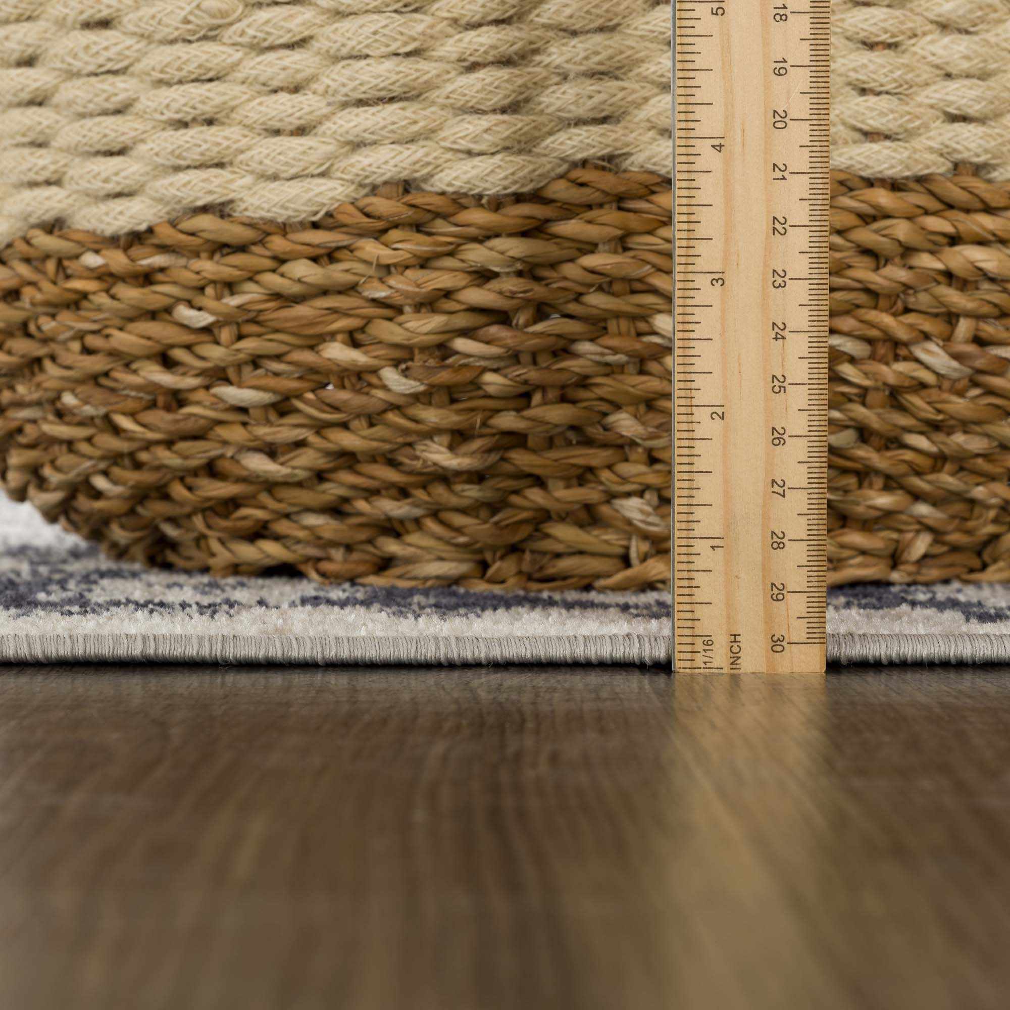 Antique Design Premium Black, Beige and Gray Traditional Washable area Rug - Image 11