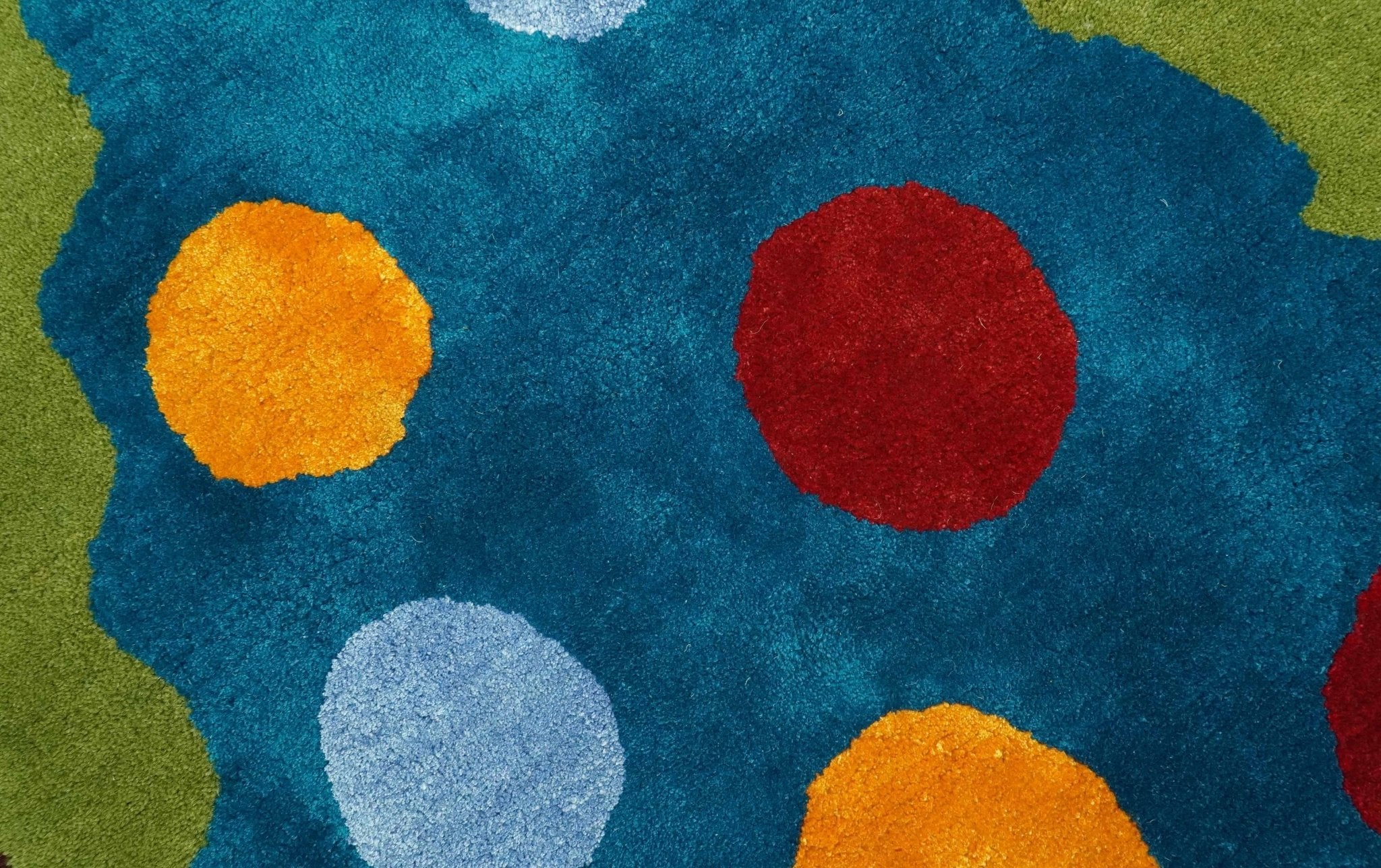 Christmas Rug 2x3 Blue and Green Christmas Tree Rug for Kids room, Kids Rug - Image 3
