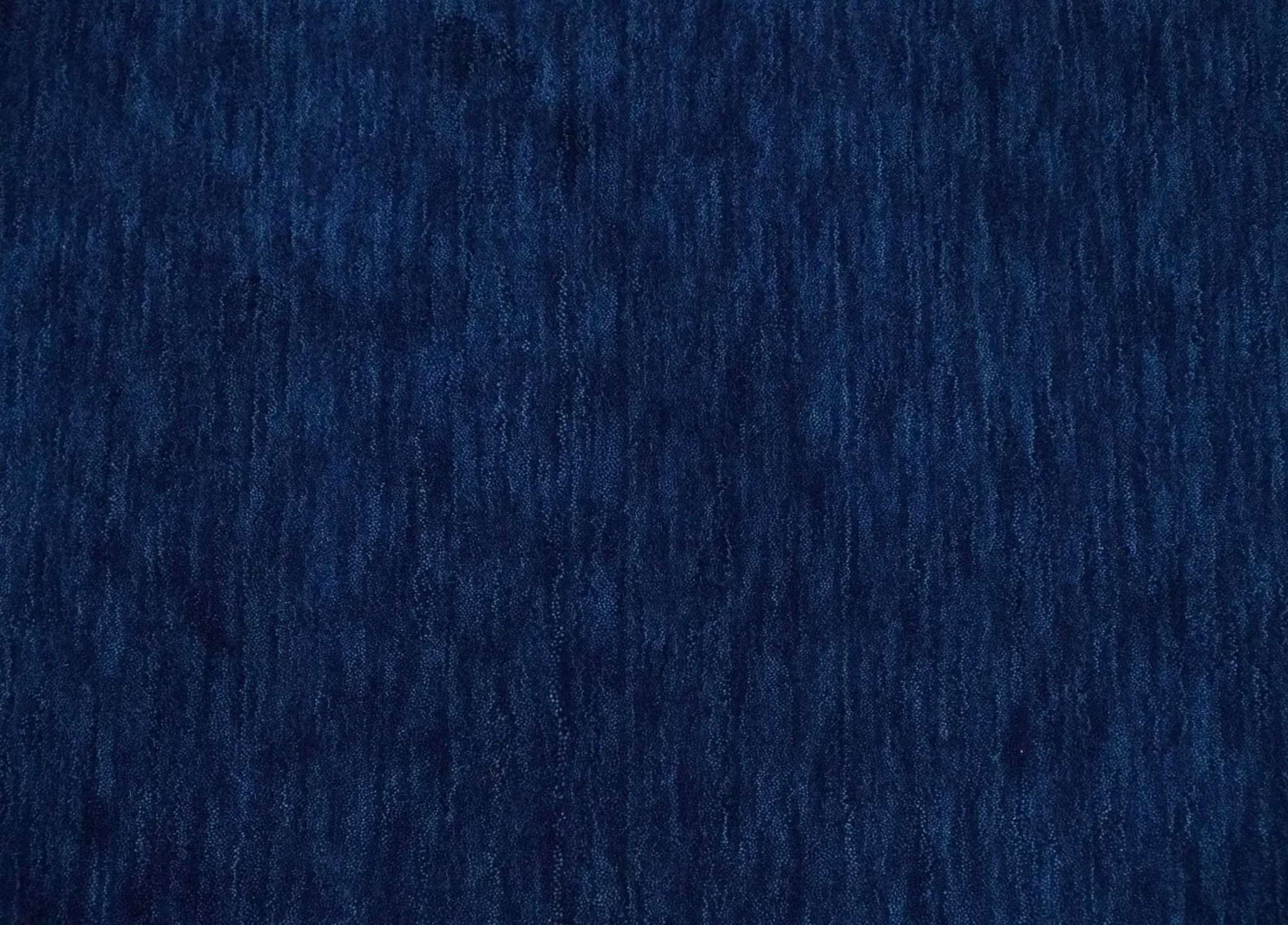 5.8x8 Blue and Rust with multicolor Striped Wool Hand Woven Southwestern Lori Gabbeh Rug| KNT19 - Image 11