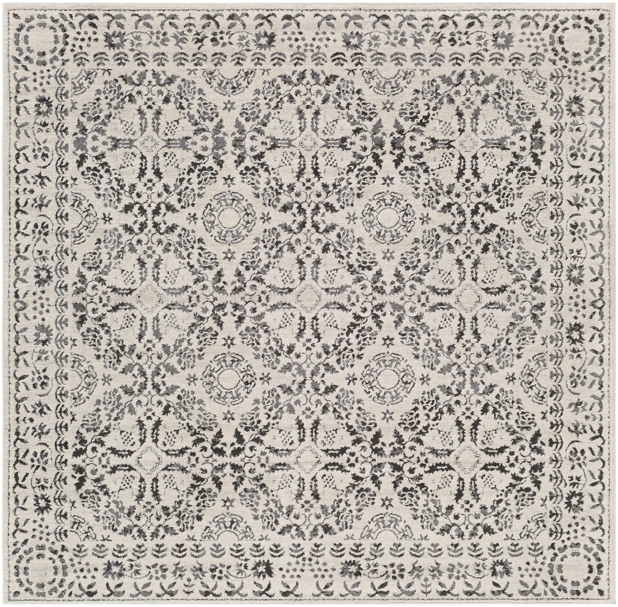 Traditional Bohemian Beige, Gray and Charcoal Medallion Style Area Rug - Image 16