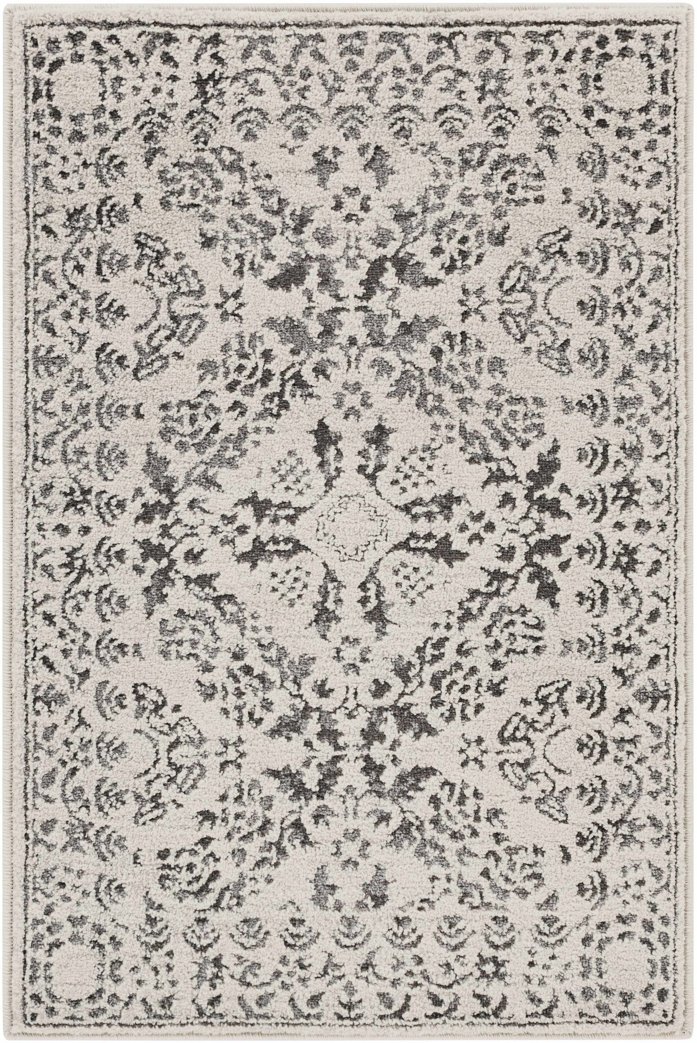 Traditional Bohemian Beige, Gray and Charcoal Medallion Style Area Rug - Image 8