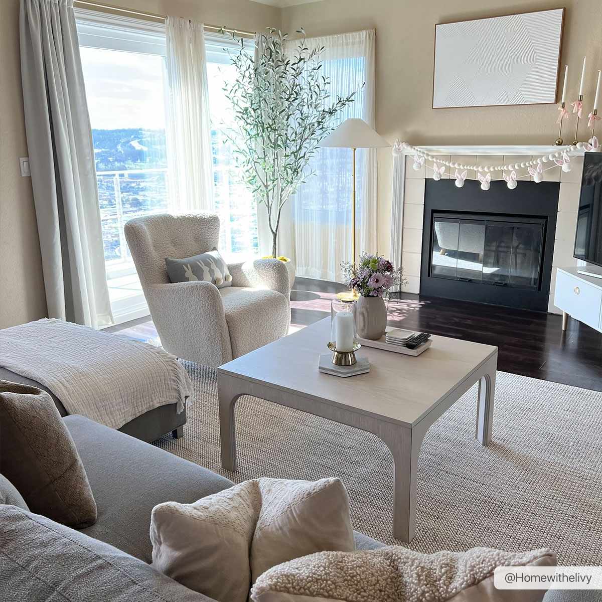 Brown And Beige Modern Style Area Rug - Image 11