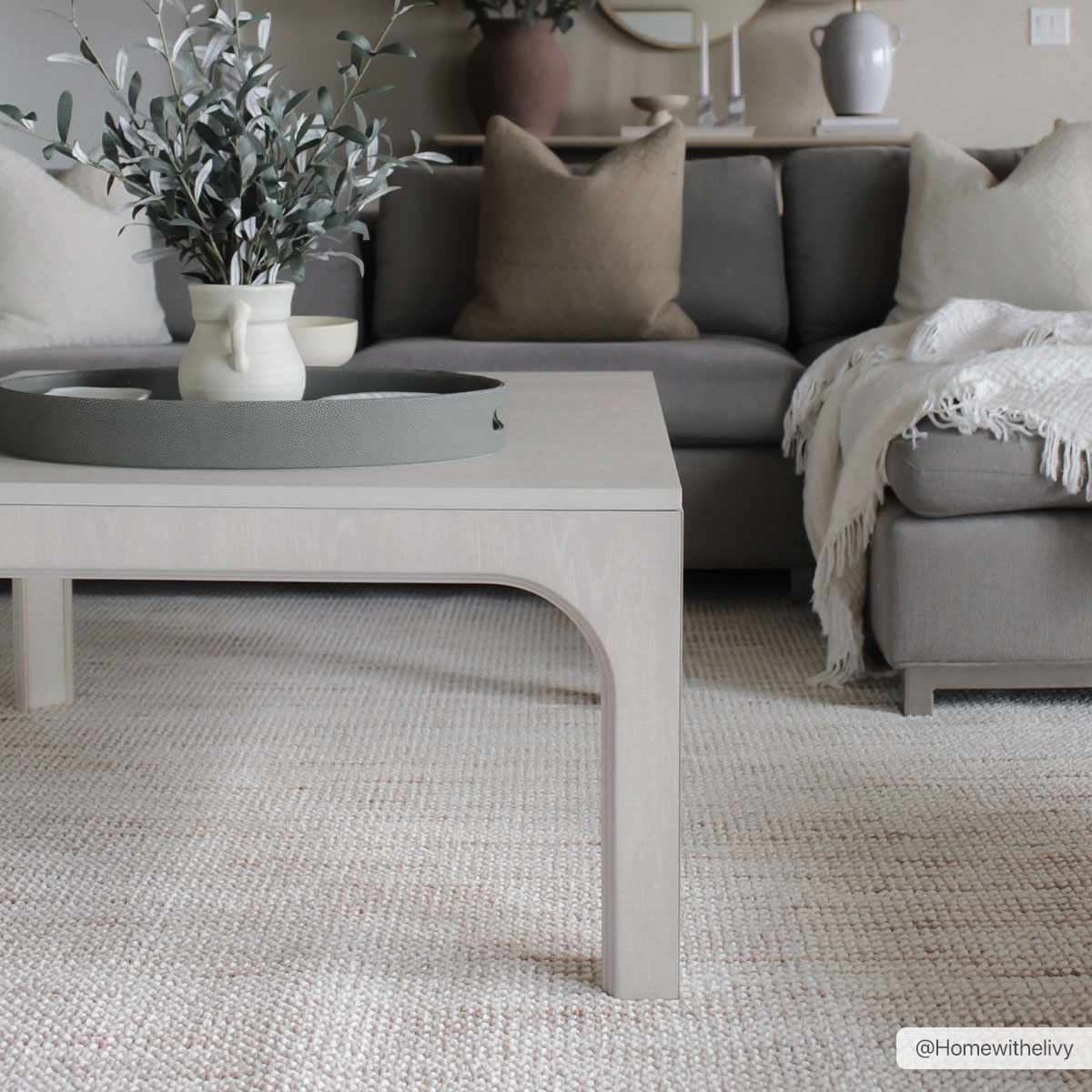 Brown And Beige Modern Style Area Rug - Image 12