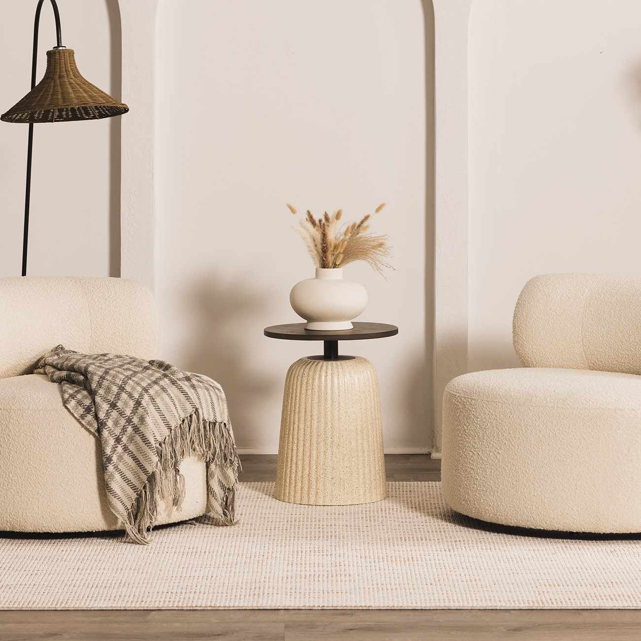 Brown And Beige Modern Style Area Rug - Image 23