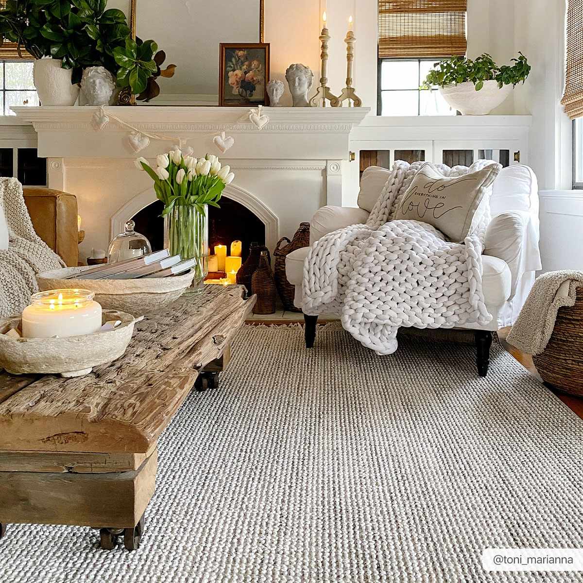 Brown And Beige Modern Style Area Rug - Image 5