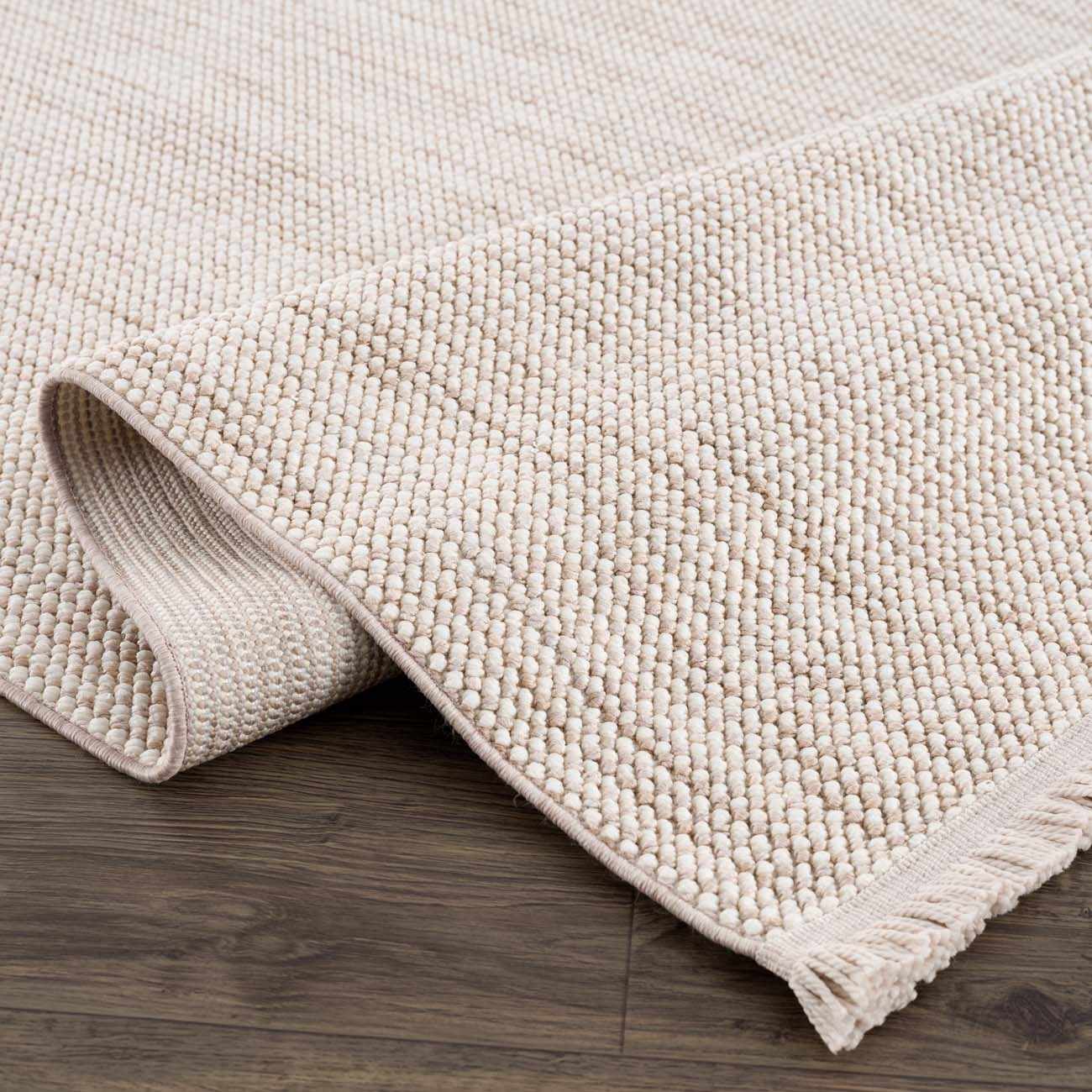 Brown And Beige Modern Style Area Rug - Image 8