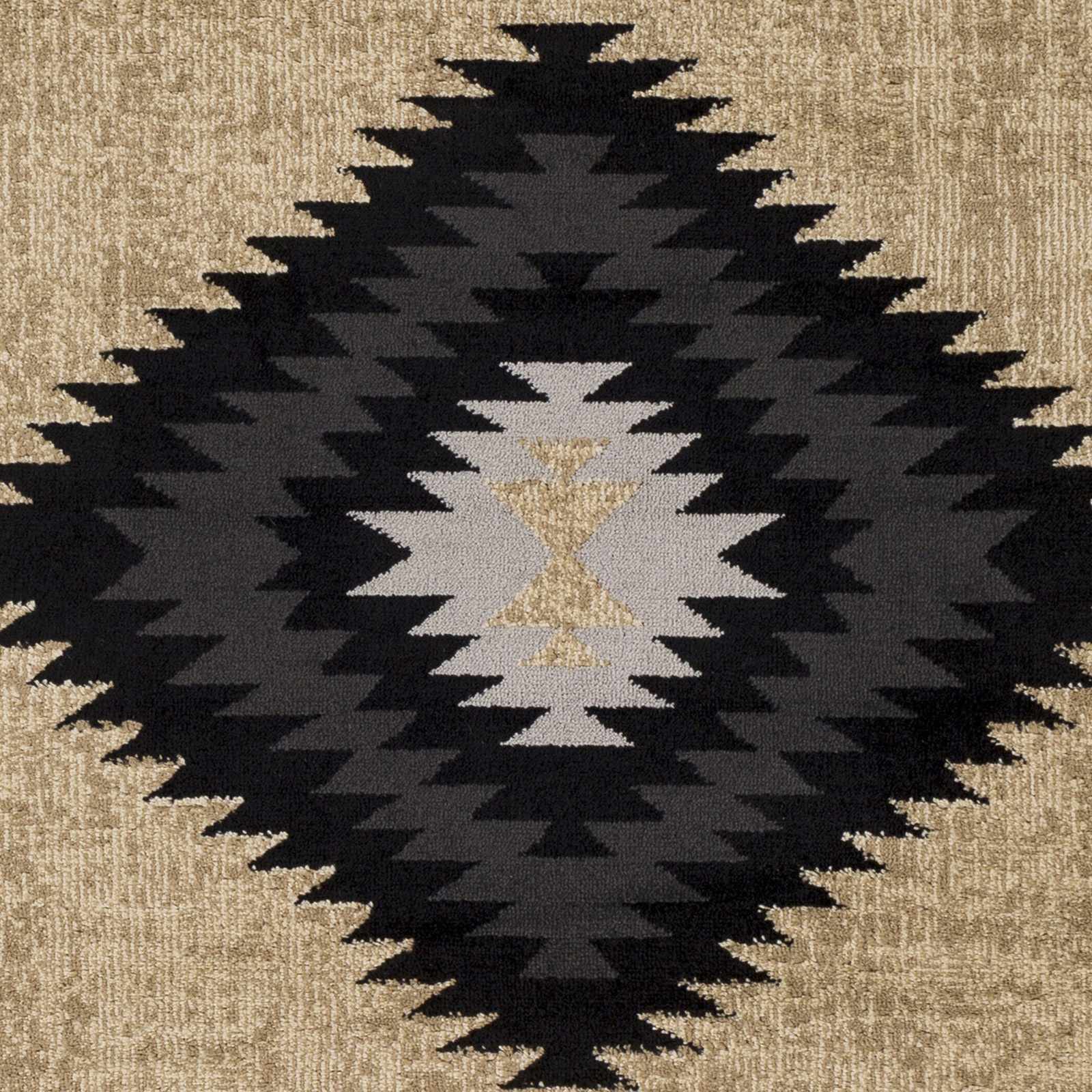 Brown, Black and Light Purple Mamluk Design Multi Size area Rug - Image 4