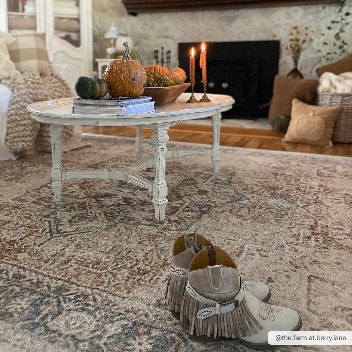 Antique Finish Brown, Silver and Charcoal Traditional Design Washable Area Rug - Image 7