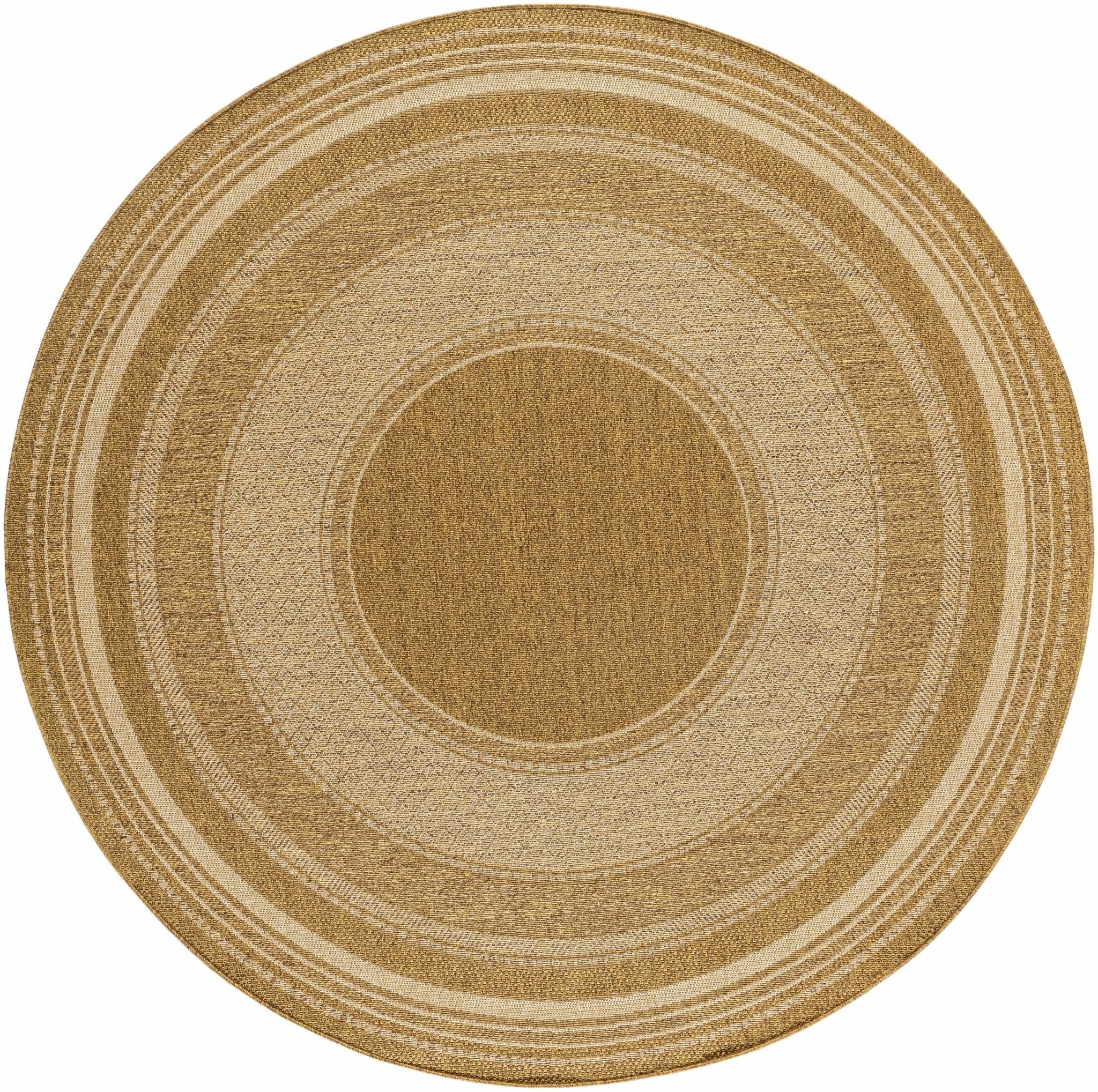 Camel And Beige Modern Style Jute Rug - Image 6