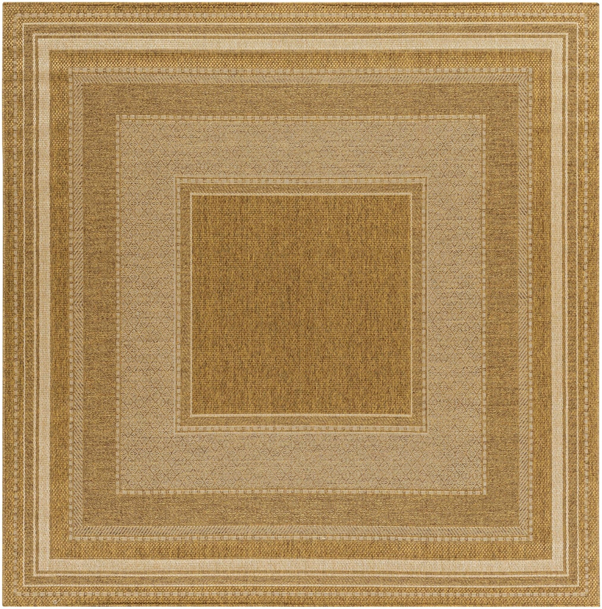 Camel And Beige Modern Style Jute Rug - Image 8