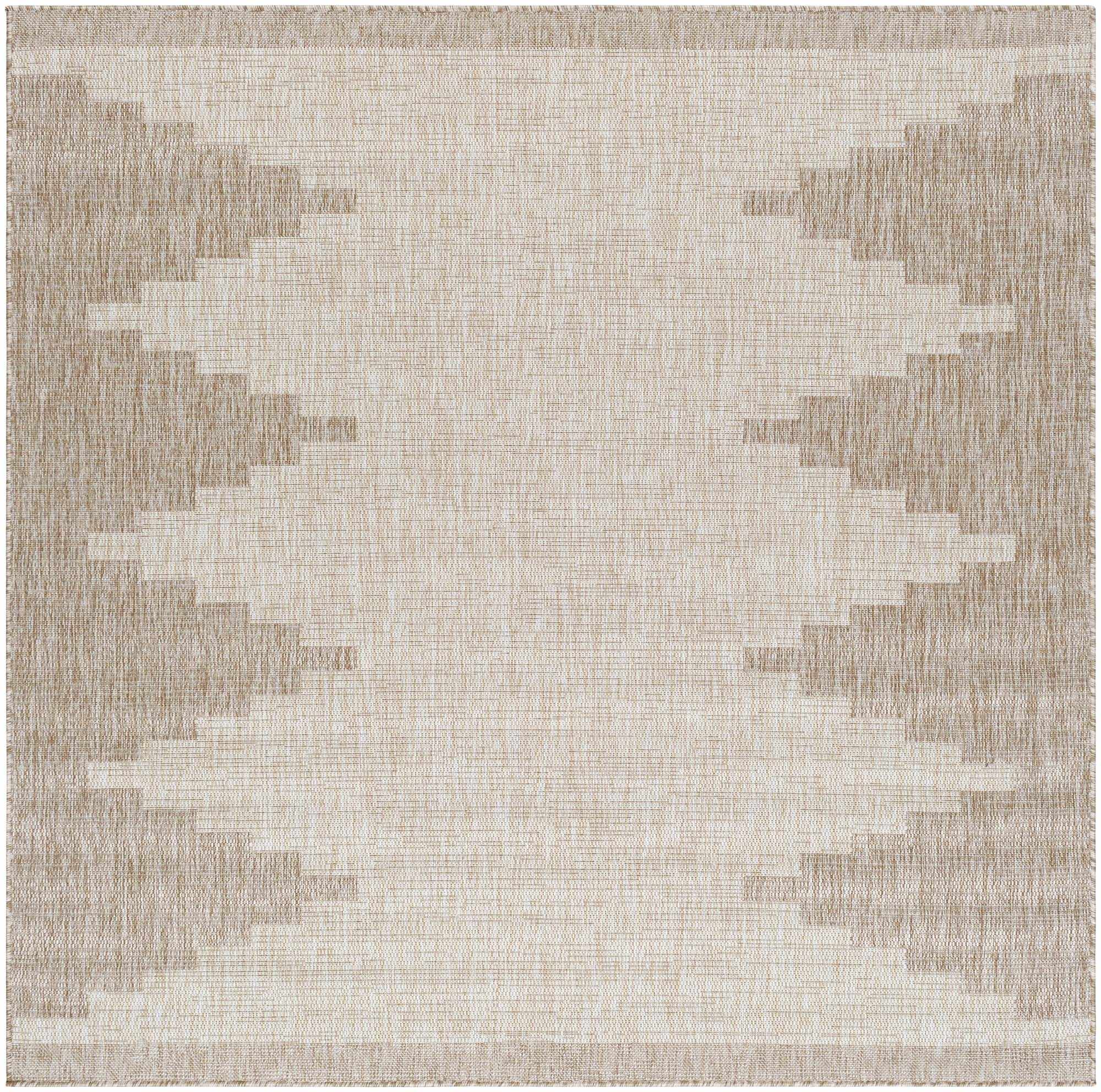 Transitional Camel and Beige Bohemian Machine Woven Area Rug - Image 2