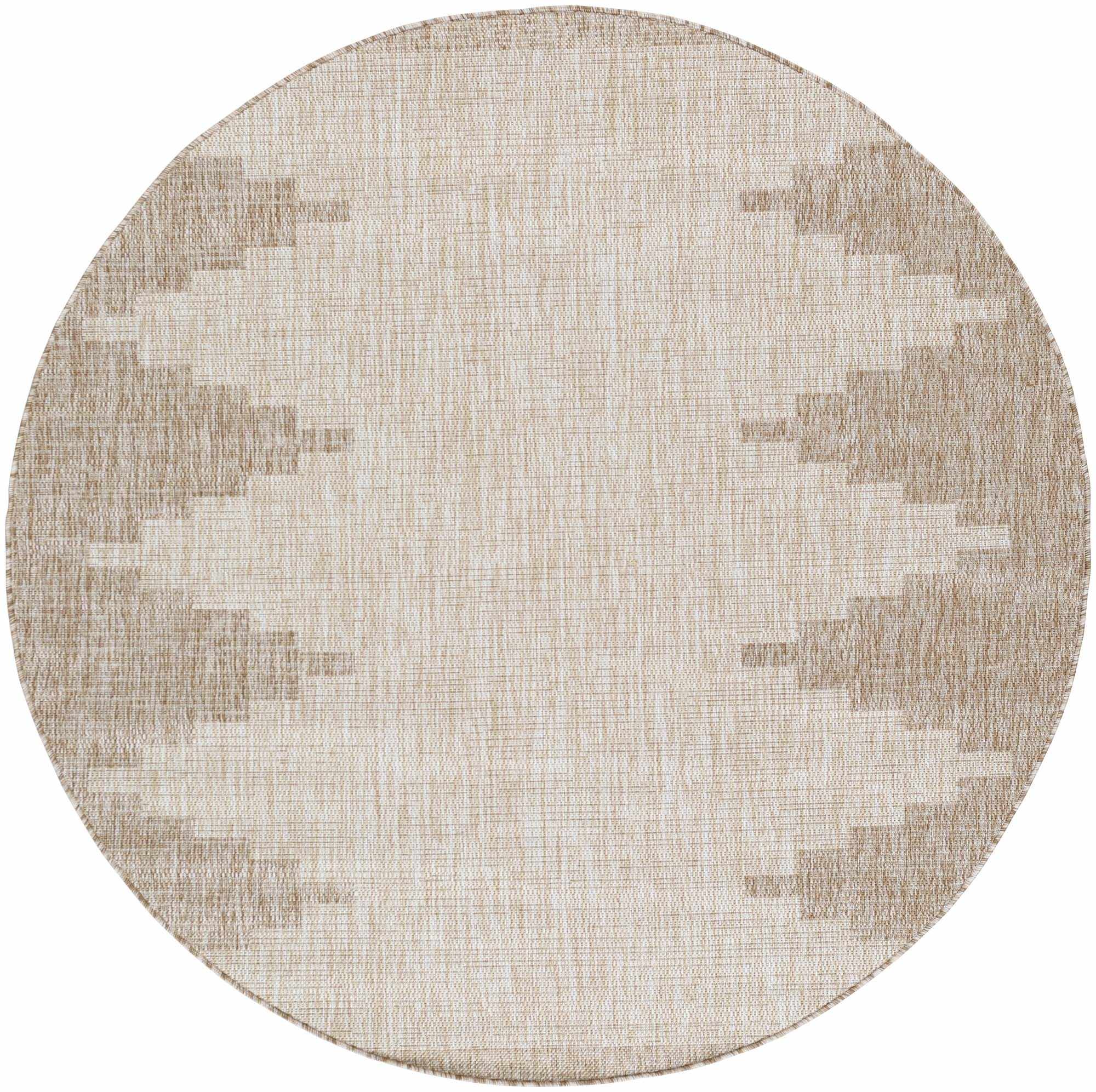 Transitional Camel and Beige Bohemian Machine Woven Area Rug - Image 5