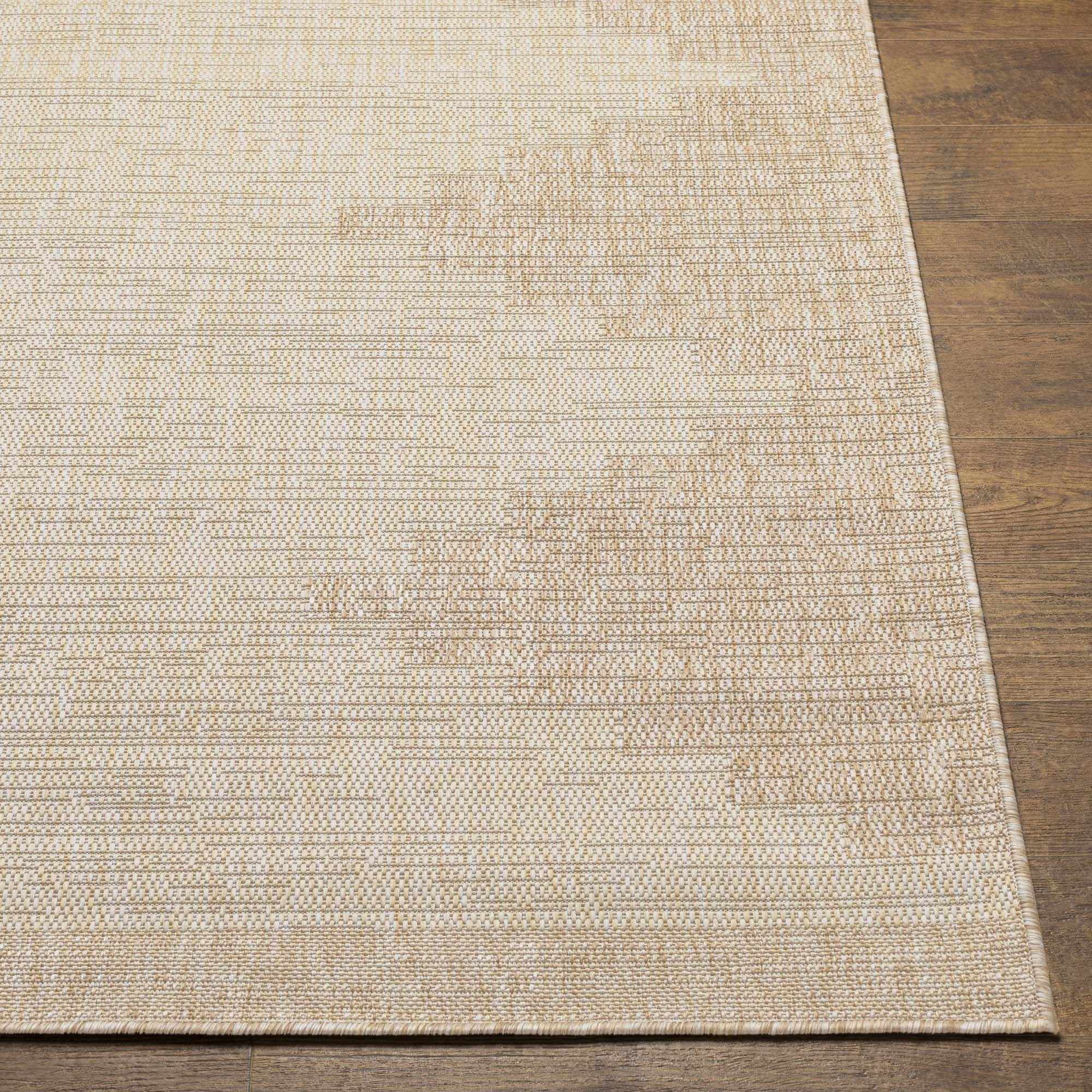 Transitional Camel and Beige Bohemian Machine Woven Area Rug - Image 7