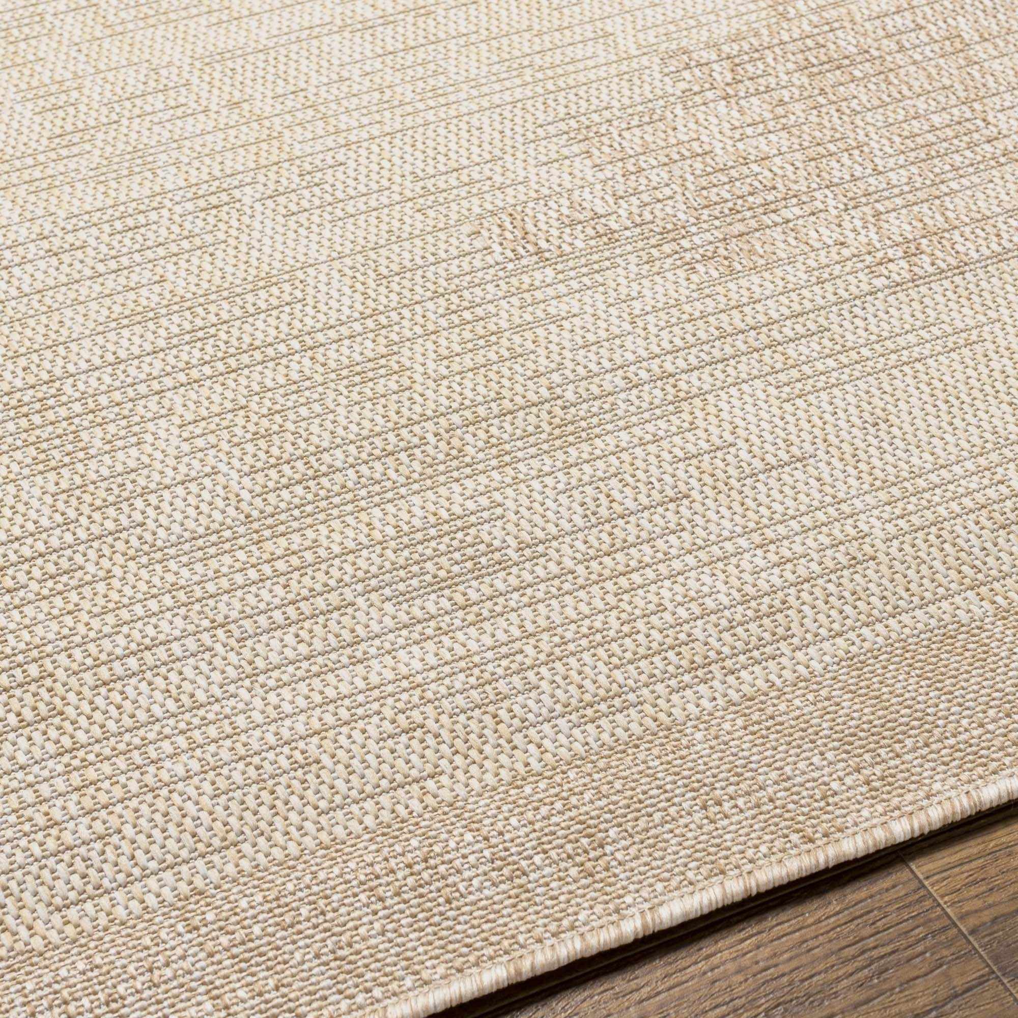 Transitional Camel and Beige Bohemian Machine Woven Area Rug - Image 8