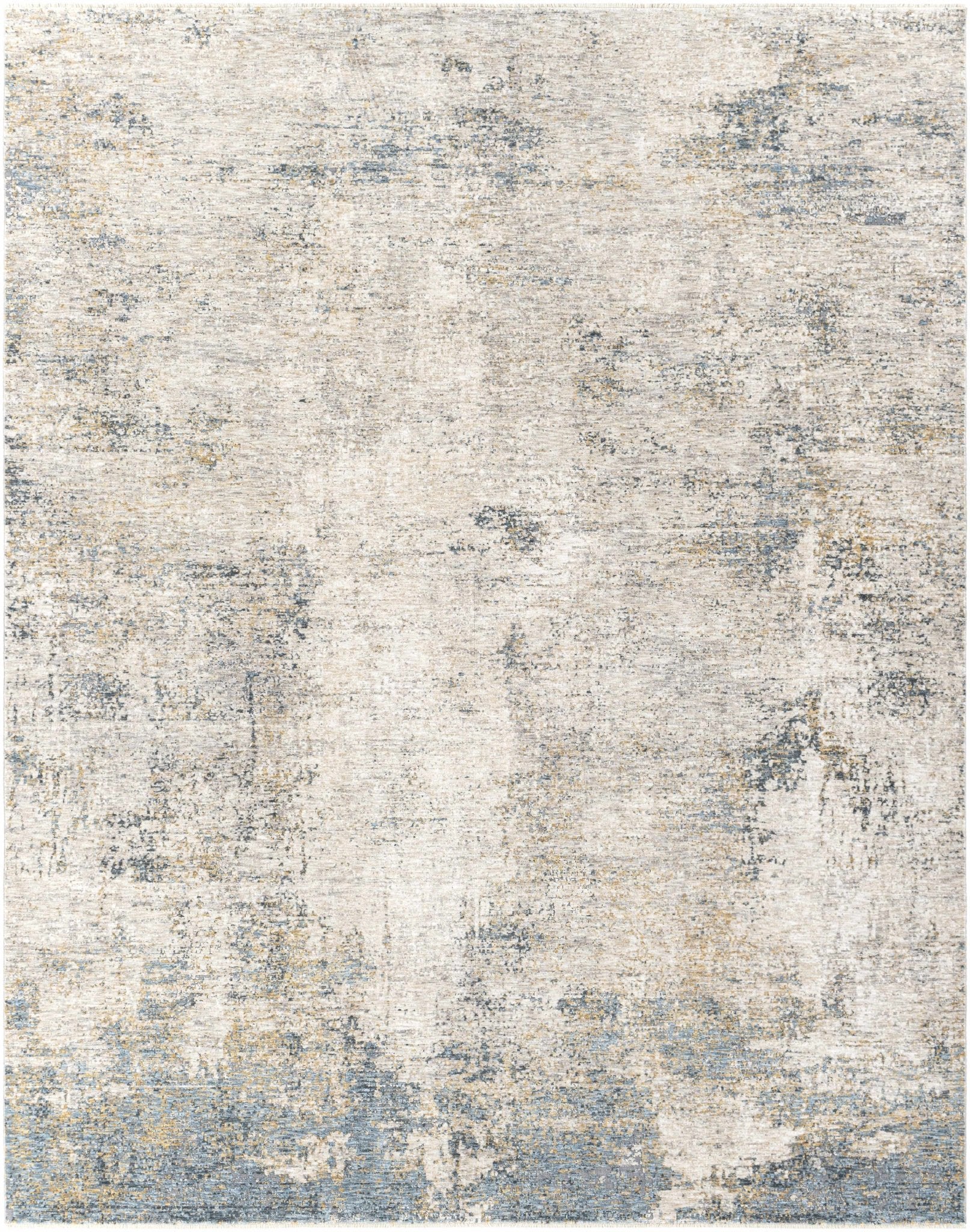 Charcoal And Beige Contemporary Rug - Image 11