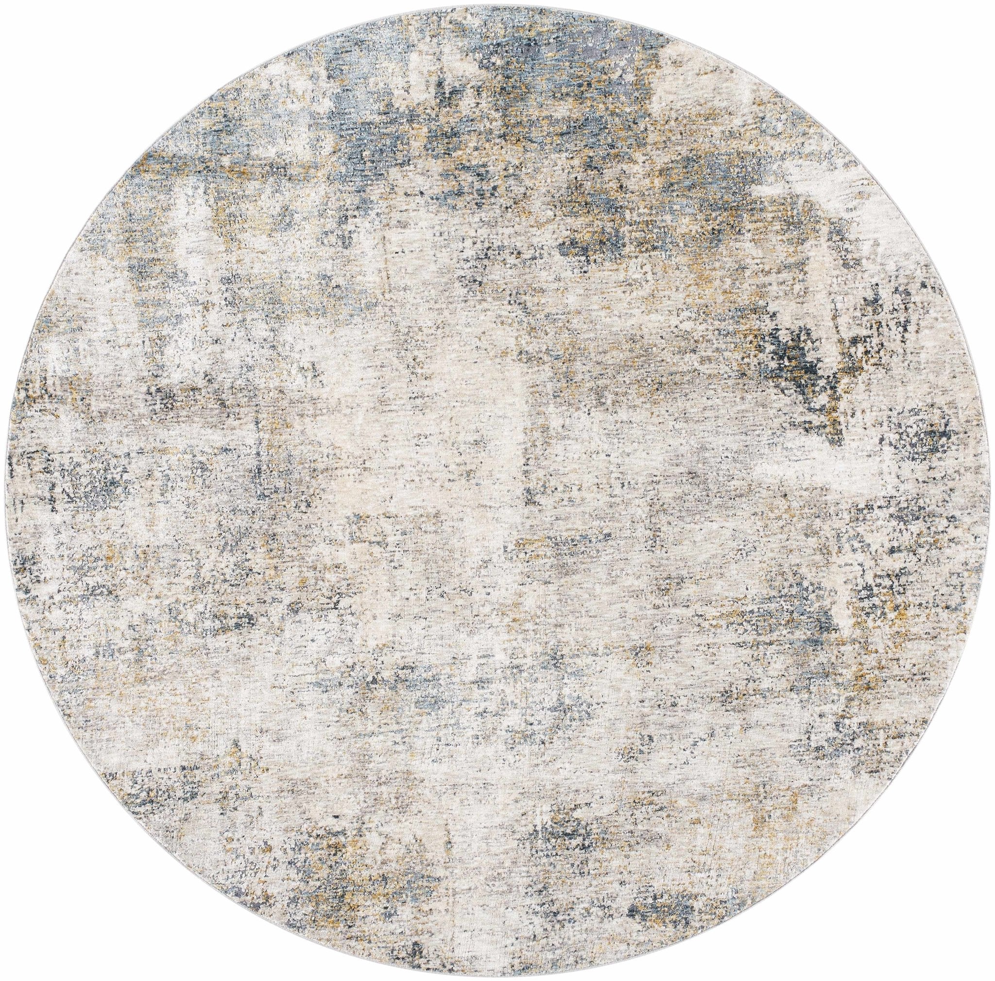 Charcoal And Beige Contemporary Rug - Image 19