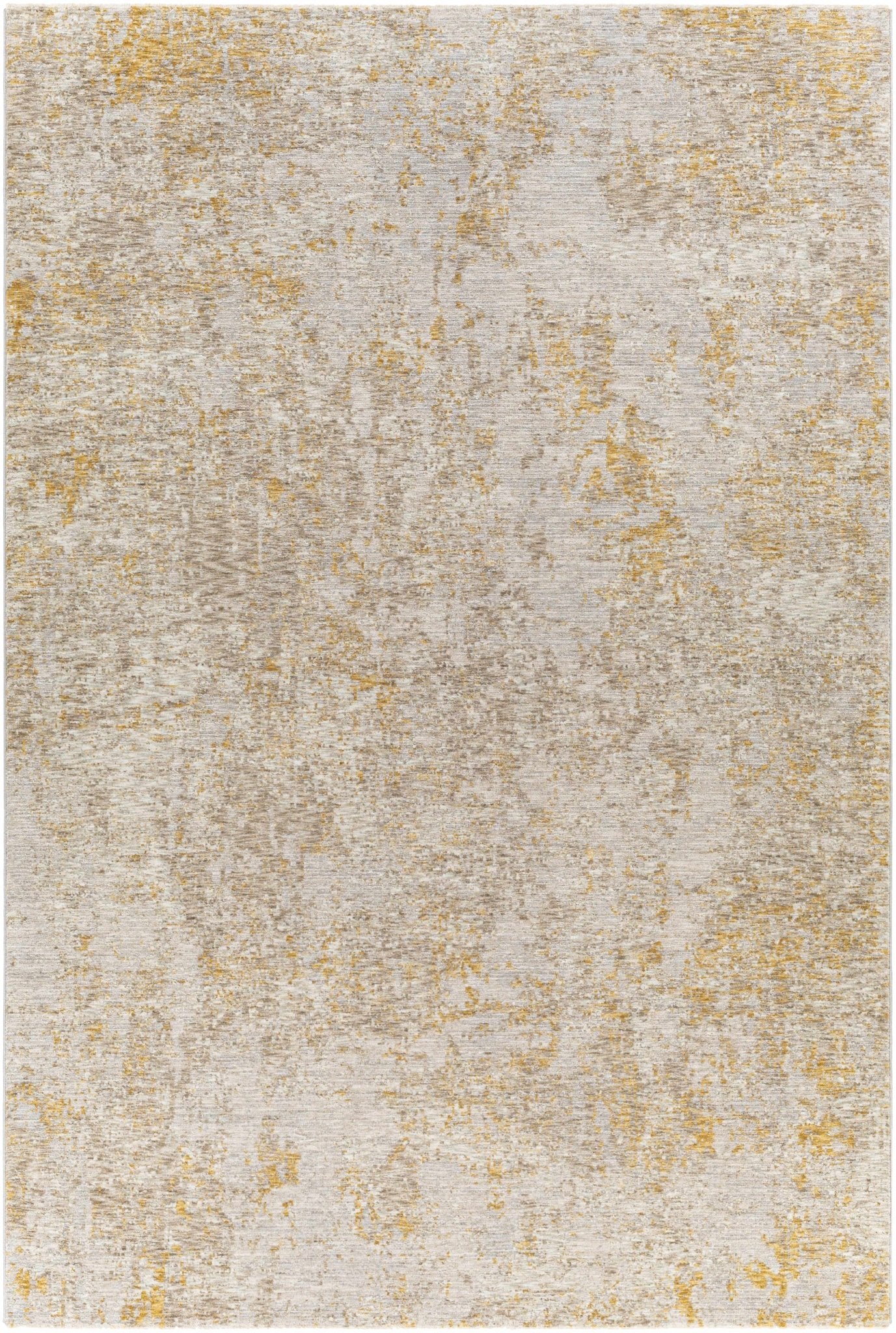 Contemporary Abstract Design Beige Rug - Image 11