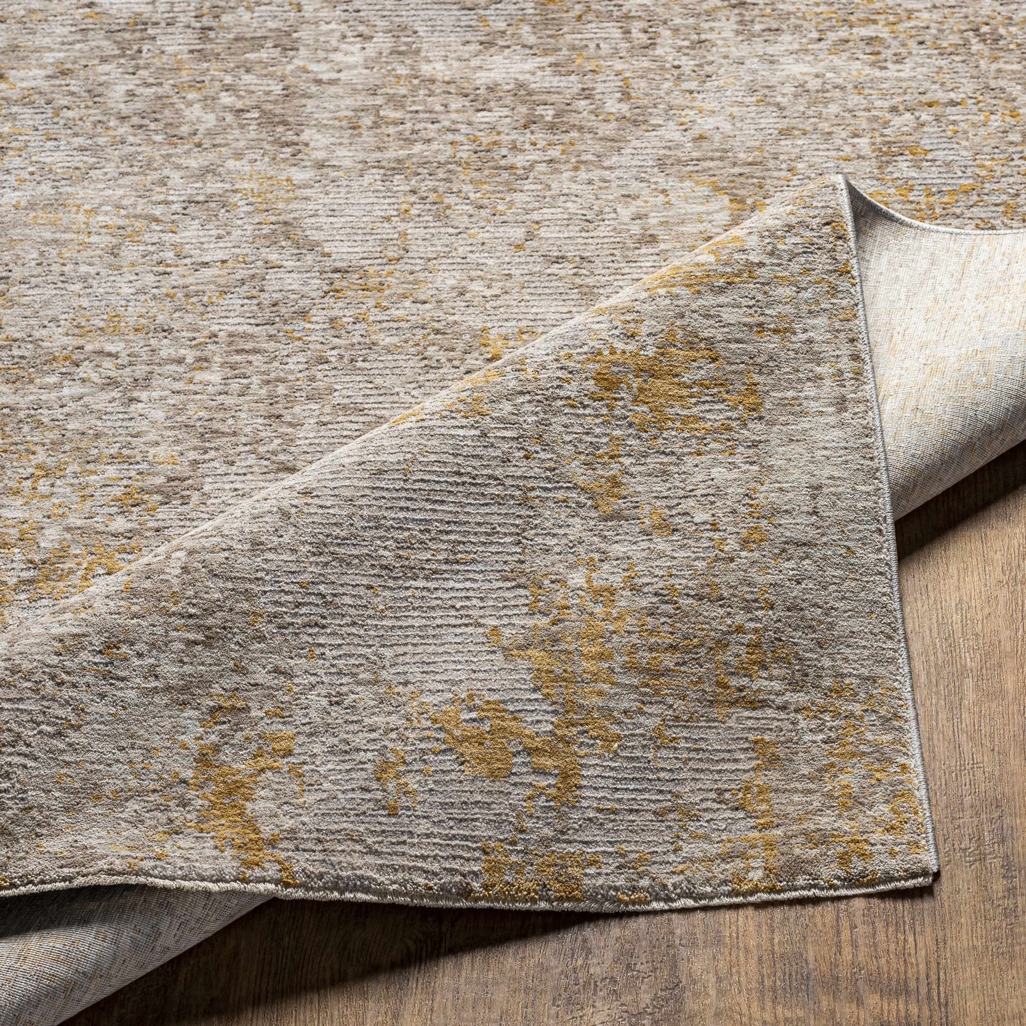 Contemporary Abstract Design Beige Rug - Image 5