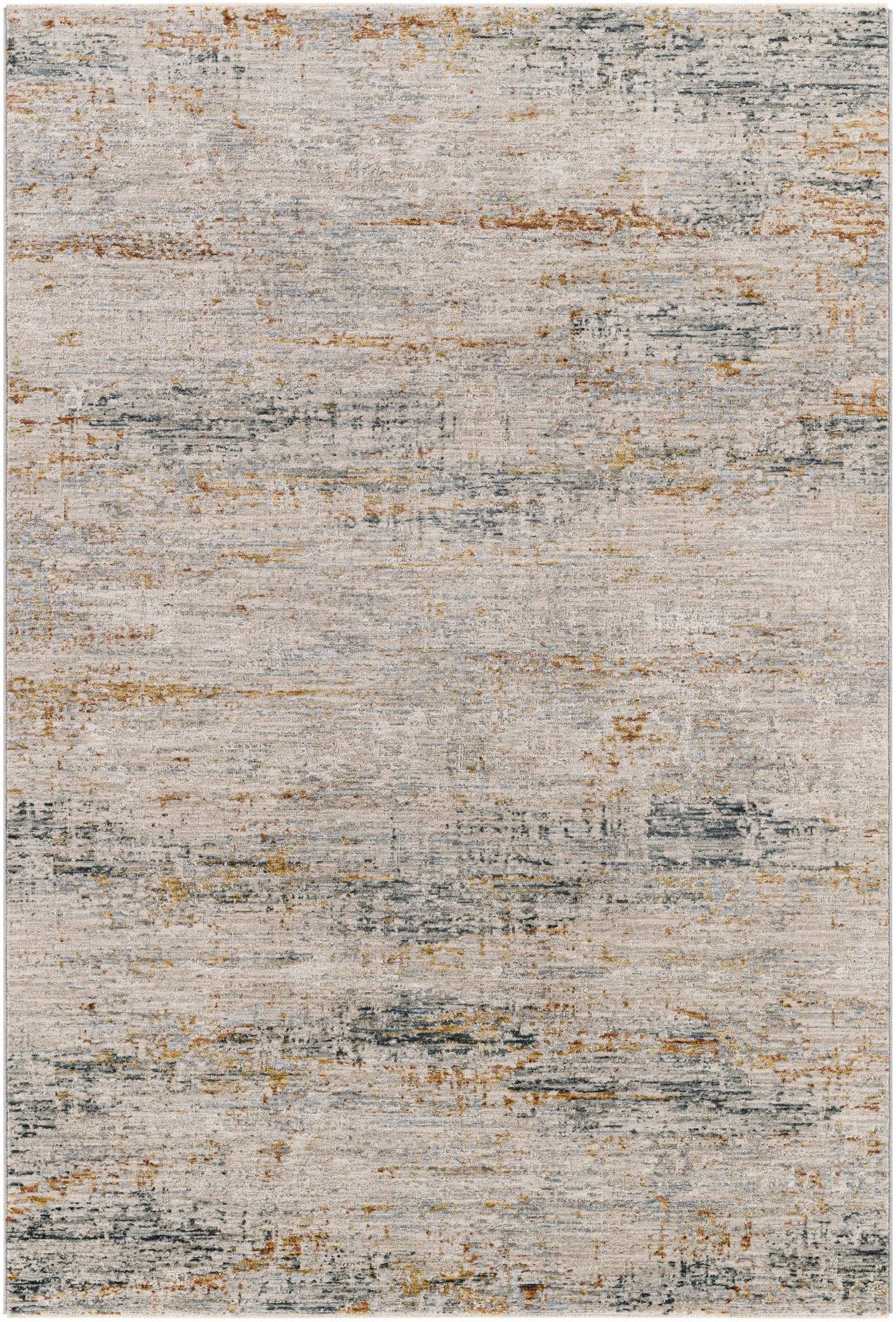 Contemporary Abstract Design Beige Rug - Image 13