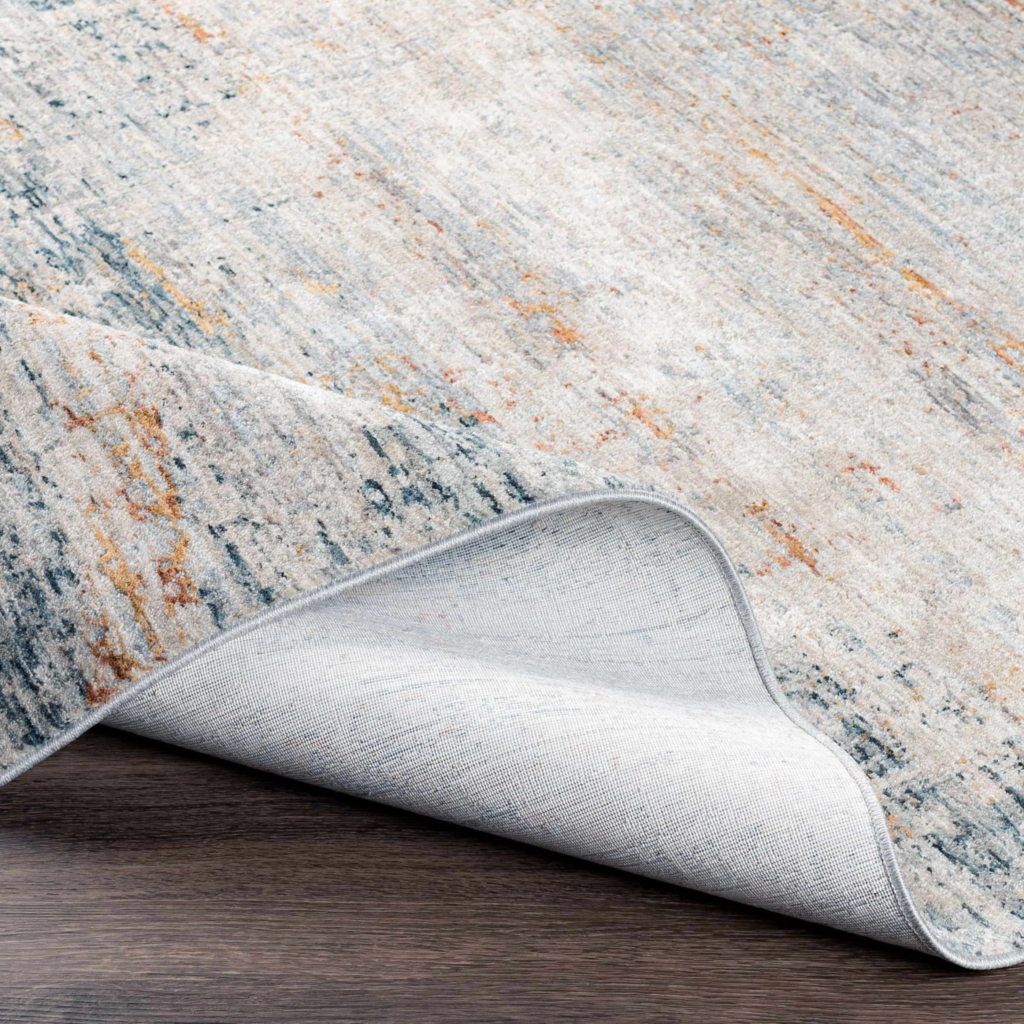 Contemporary Abstract Design Beige Rug - Image 5
