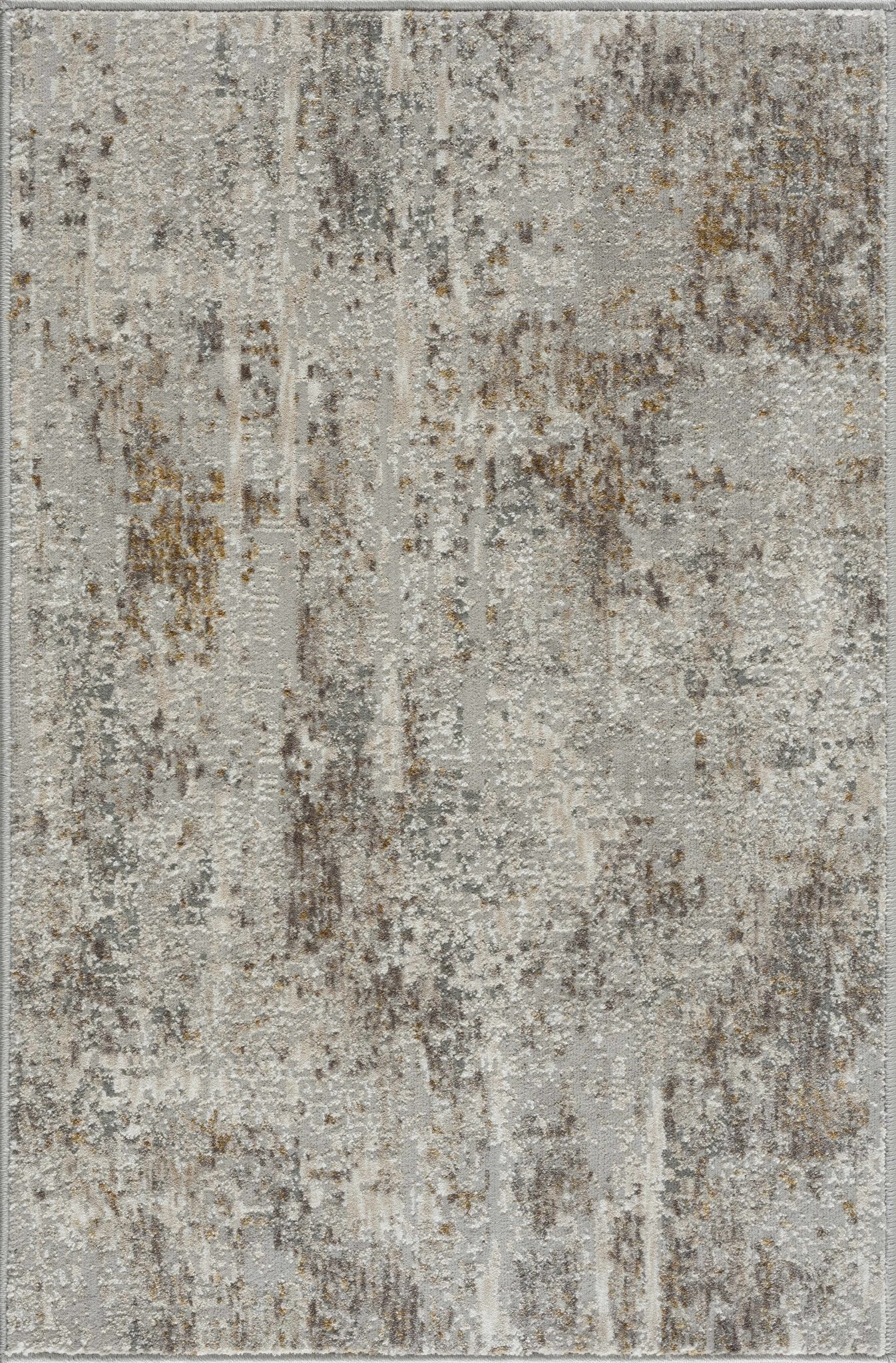Contemporary Abstract Beige And Gray Area Rug - Image 11