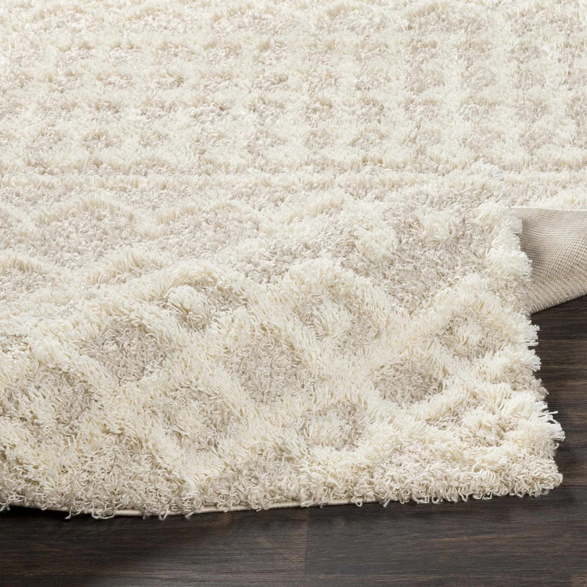 Contemporary Beige and Ivory Tribal Design Plush pile Multi Size Area Rug - Image 10