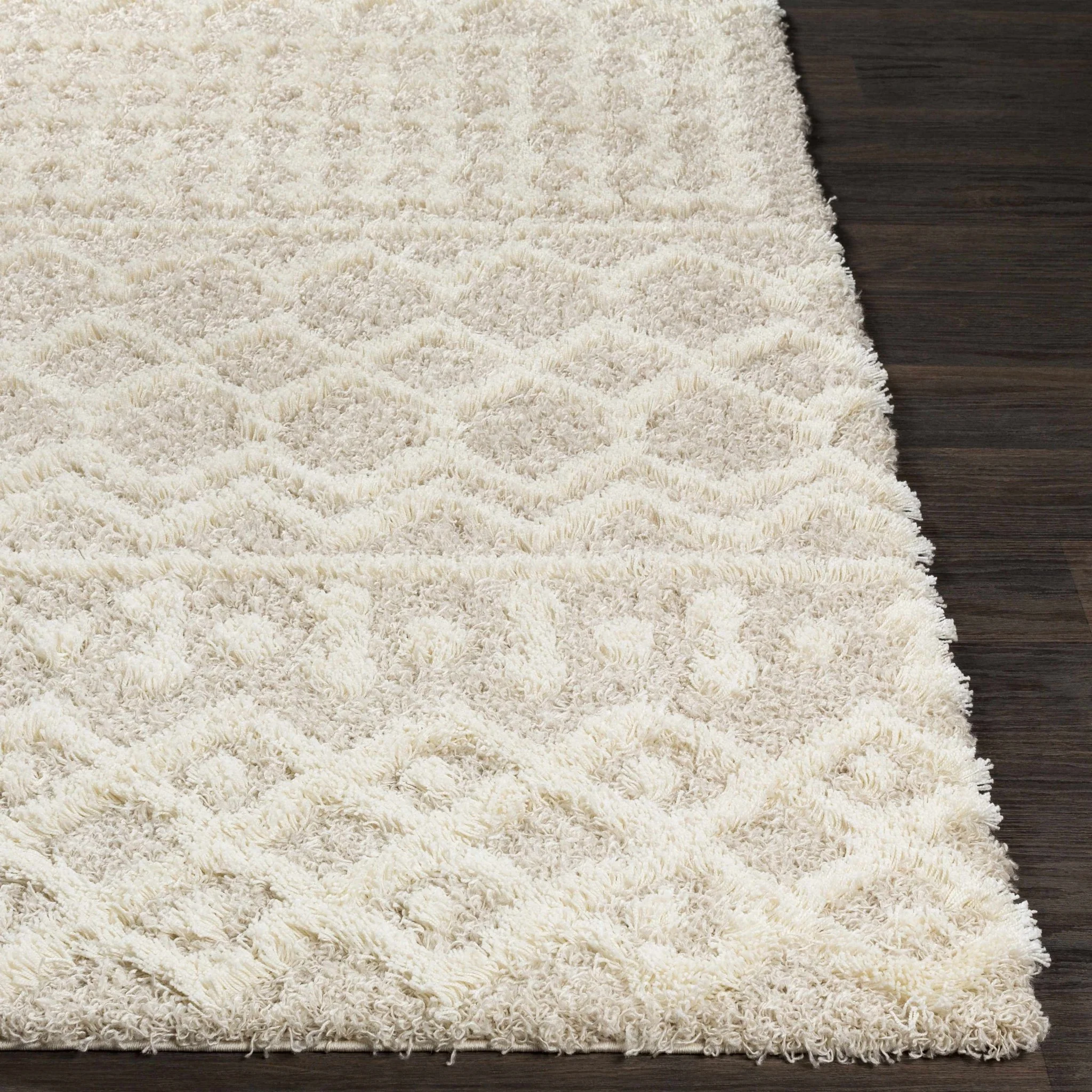 Contemporary Beige and Ivory Tribal Design Plush pile Multi Size Area Rug - Image 13